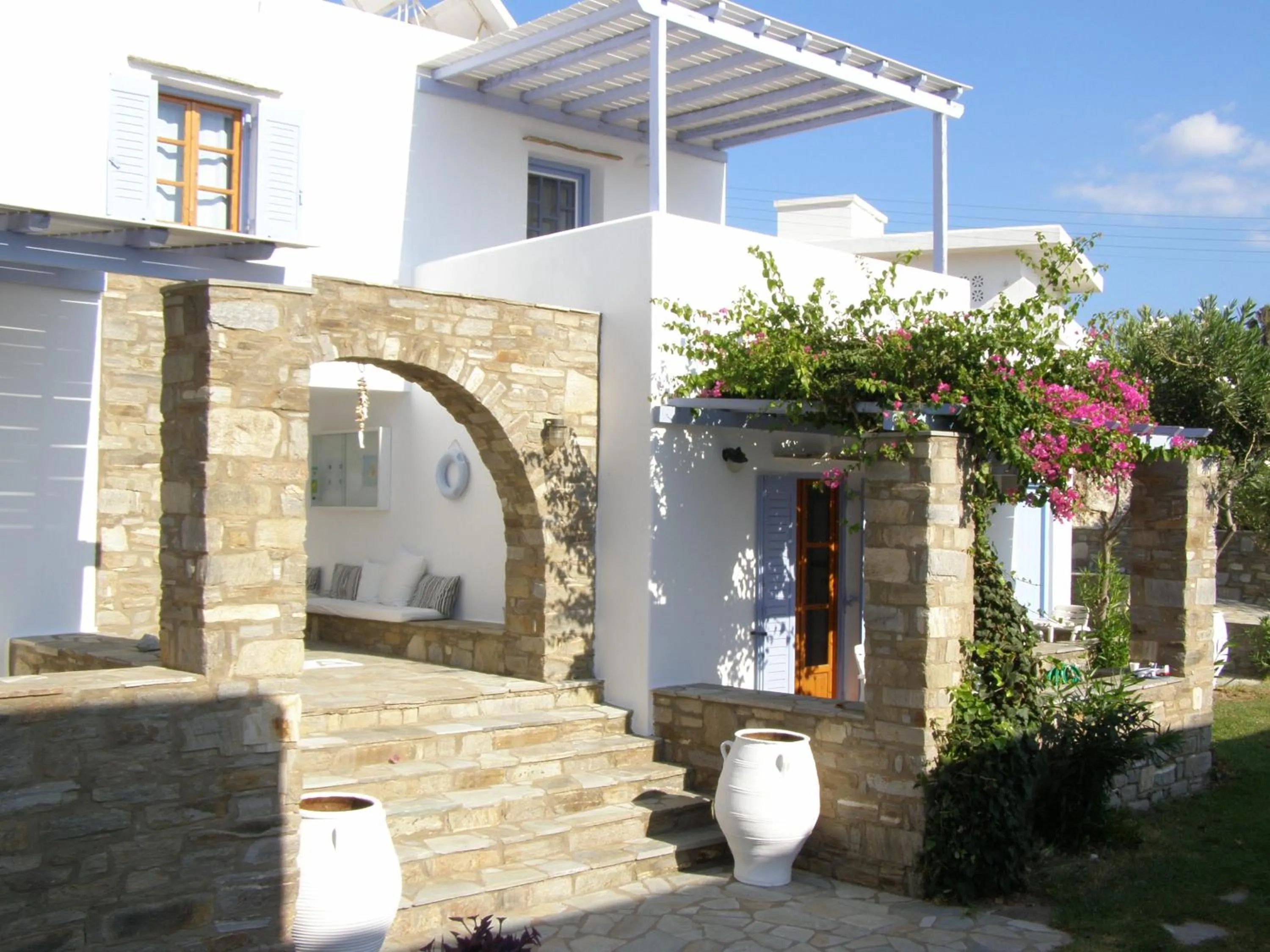 Patio in Elena Studios & Apartments