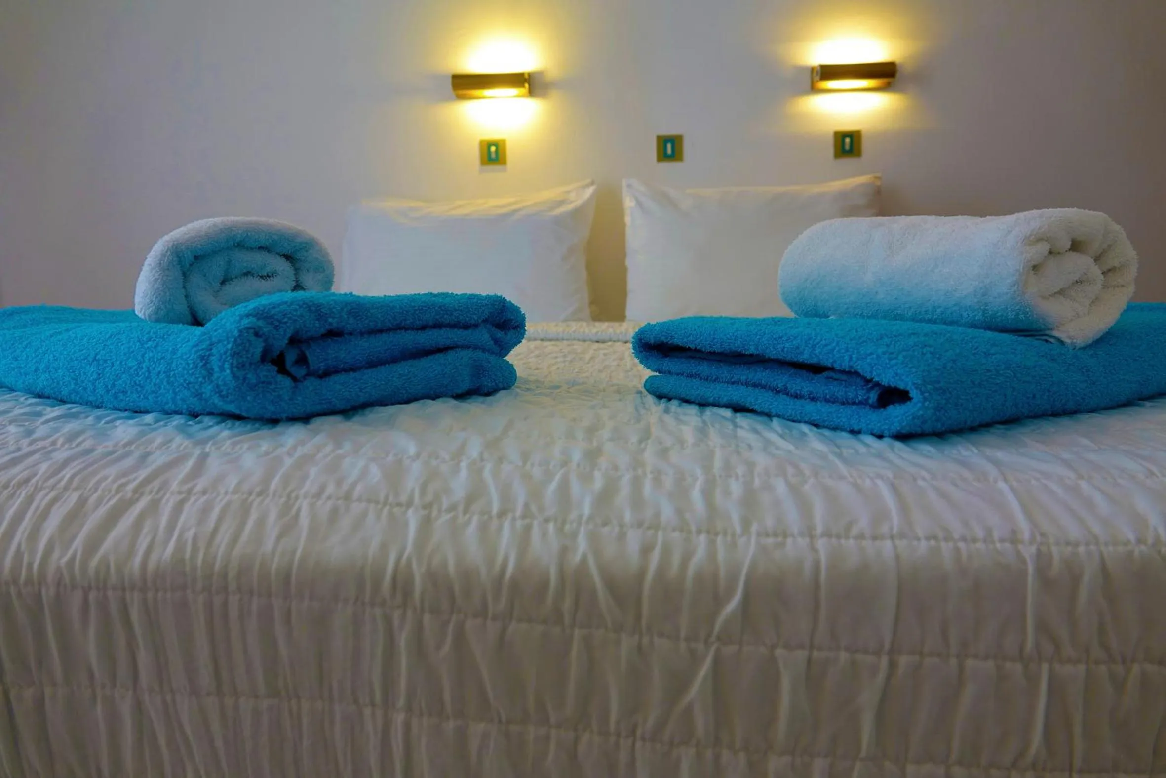 Bed in Elena Studios & Apartments