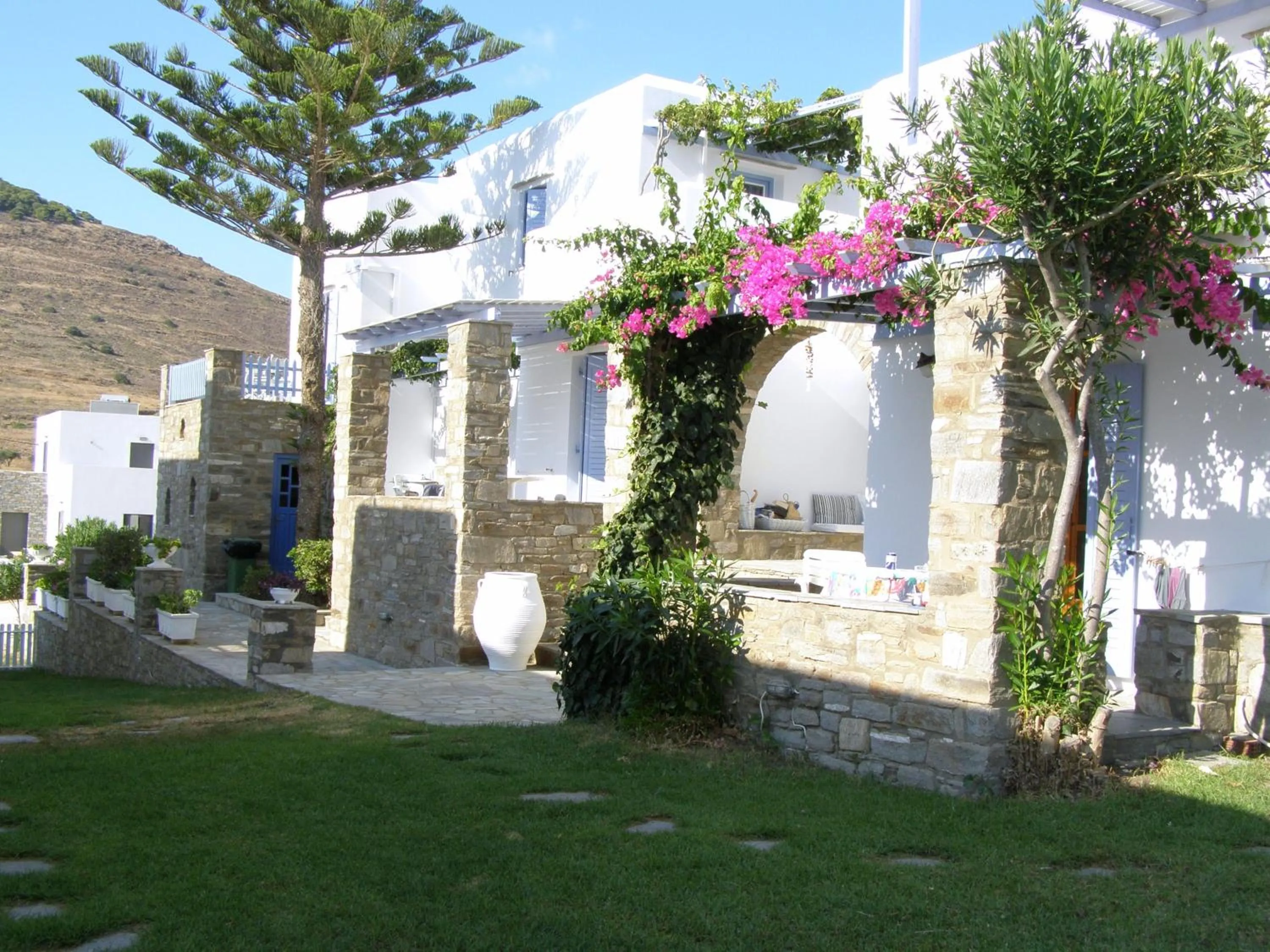 Patio in Elena Studios & Apartments