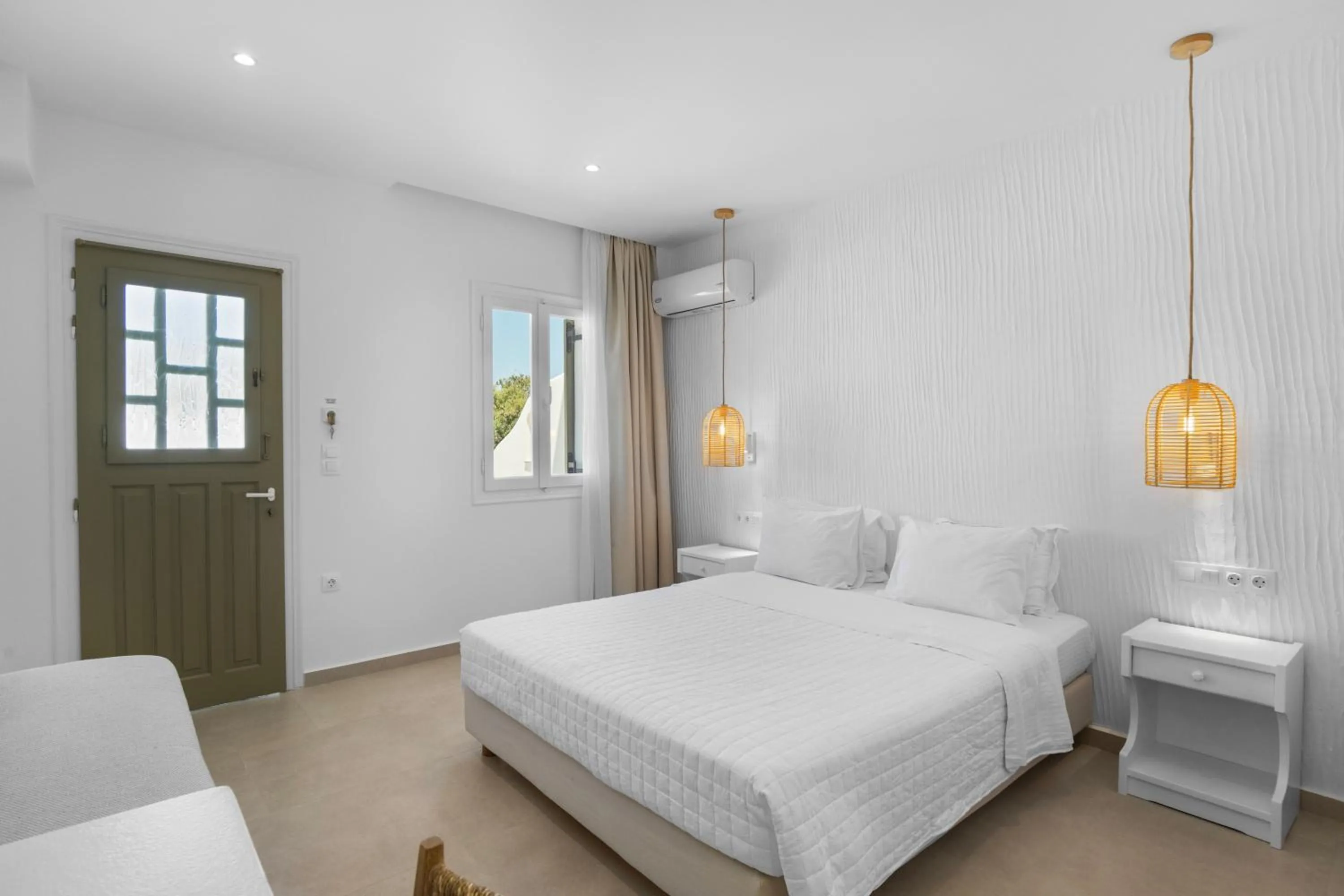 Bed in Elena Studios & Apartments