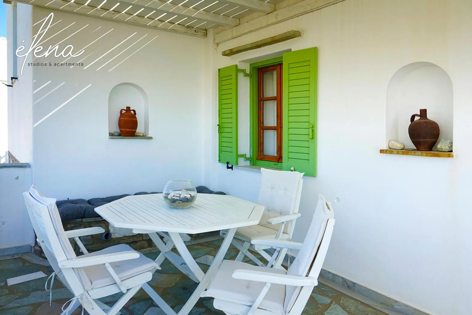 Property building in Elena Studios & Apartments