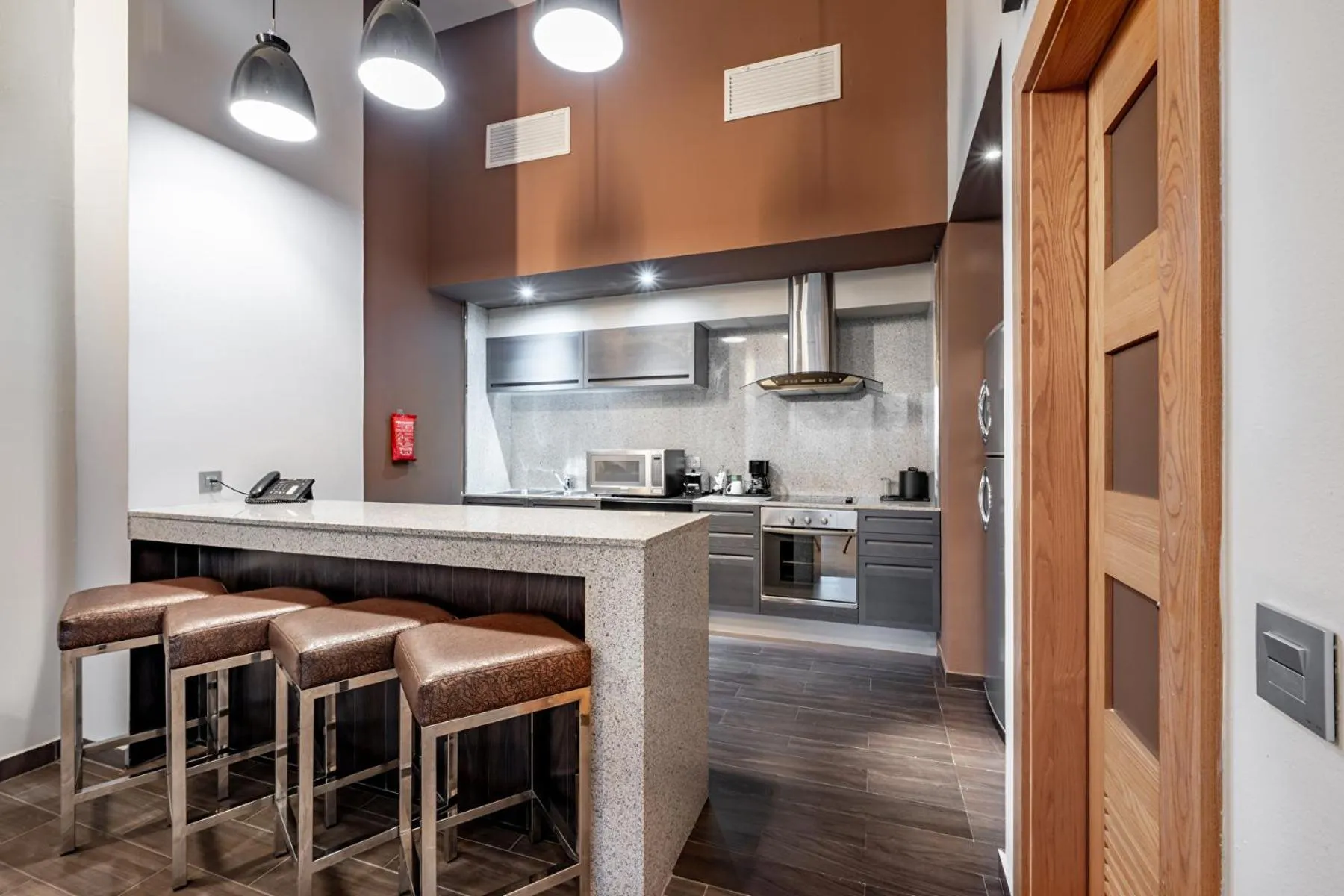 kitchen in Riu Plaza Panamá