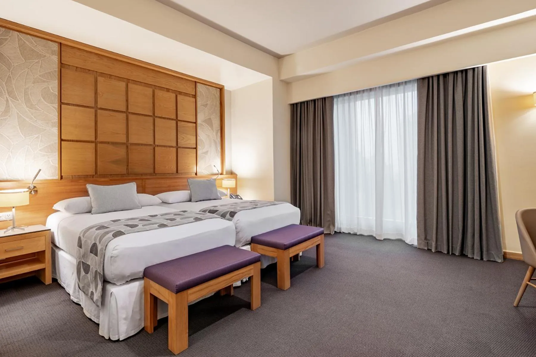 Bed in Riu Plaza Panamá