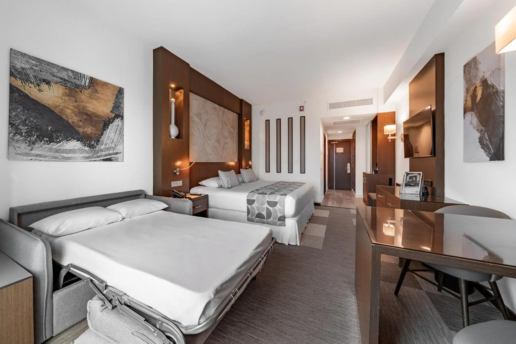 Bed in Riu Plaza Panamá