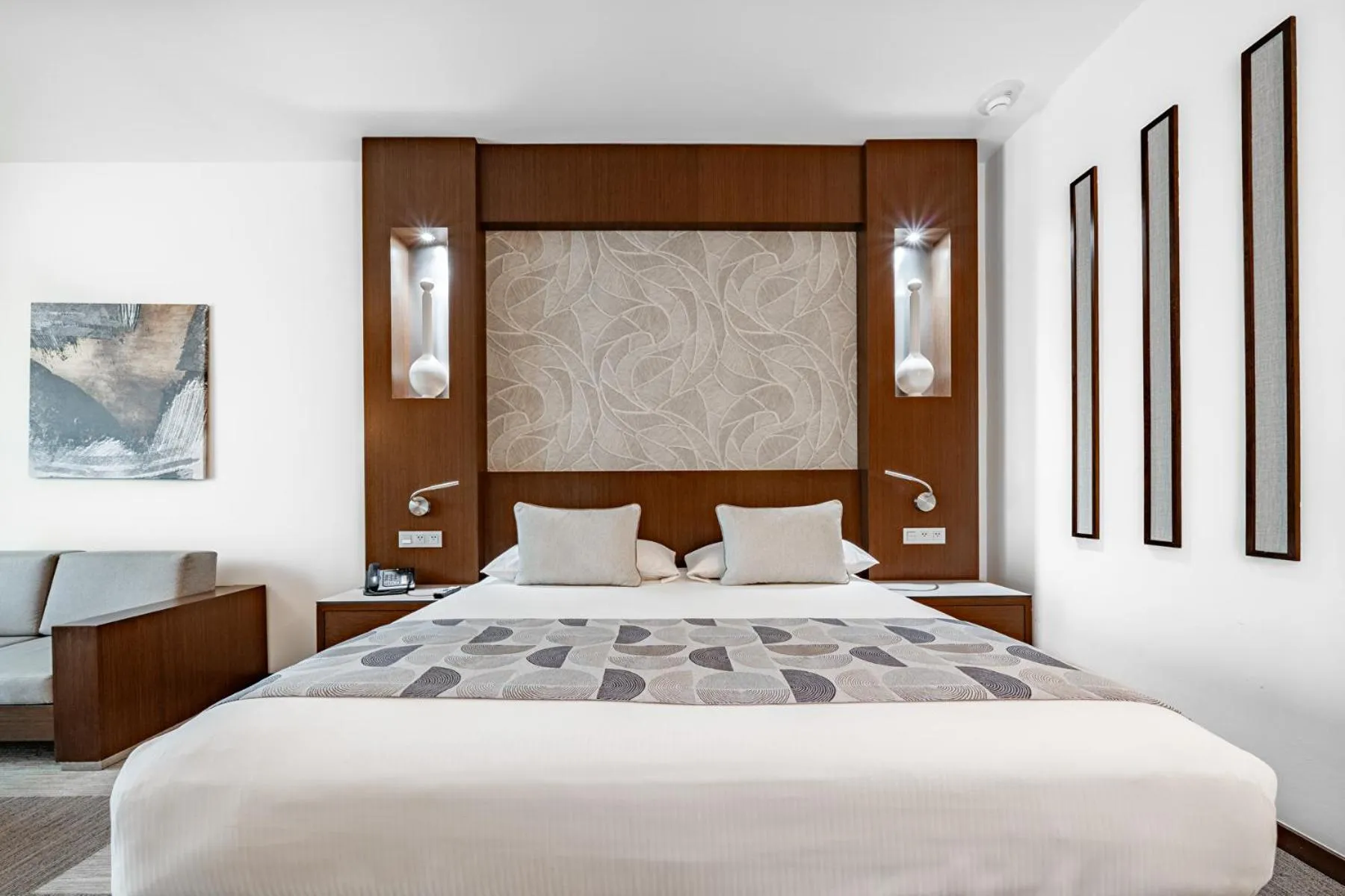 Bed in Riu Plaza Panamá