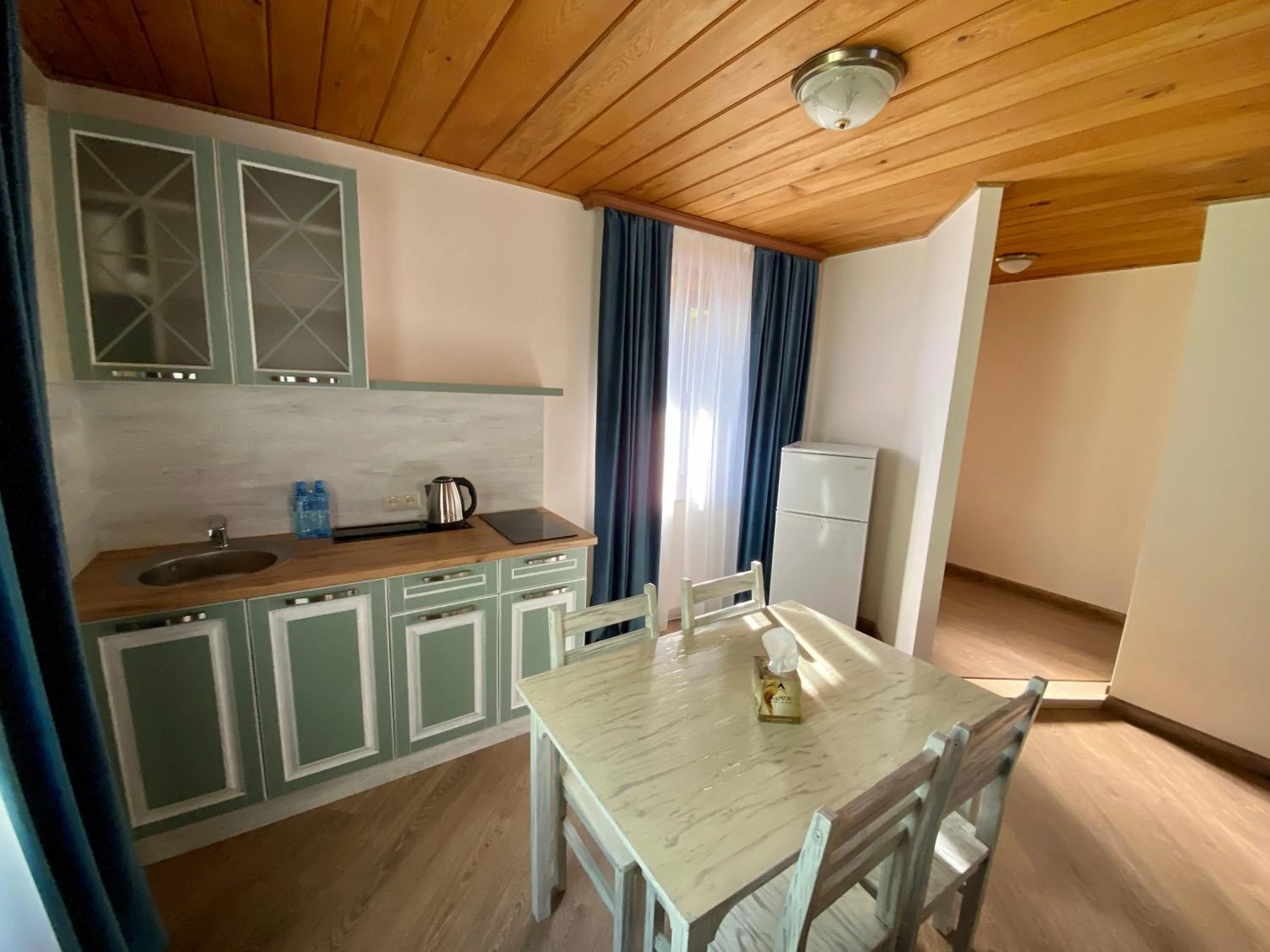 Kitchen or kitchenette in Alva Hotel & Spa