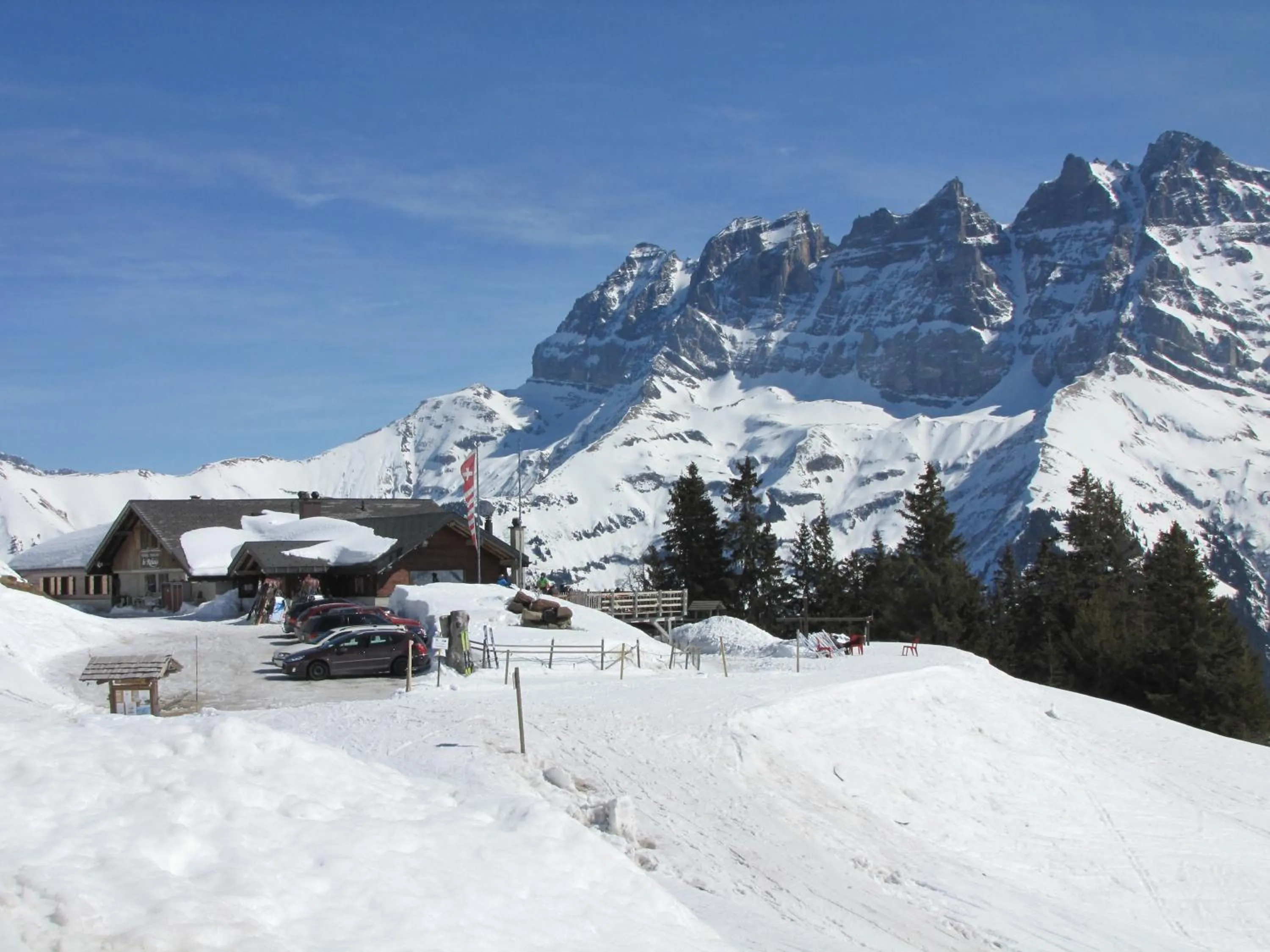 View (from property/room) in Hotel-Restaurant le Relais Panoramique