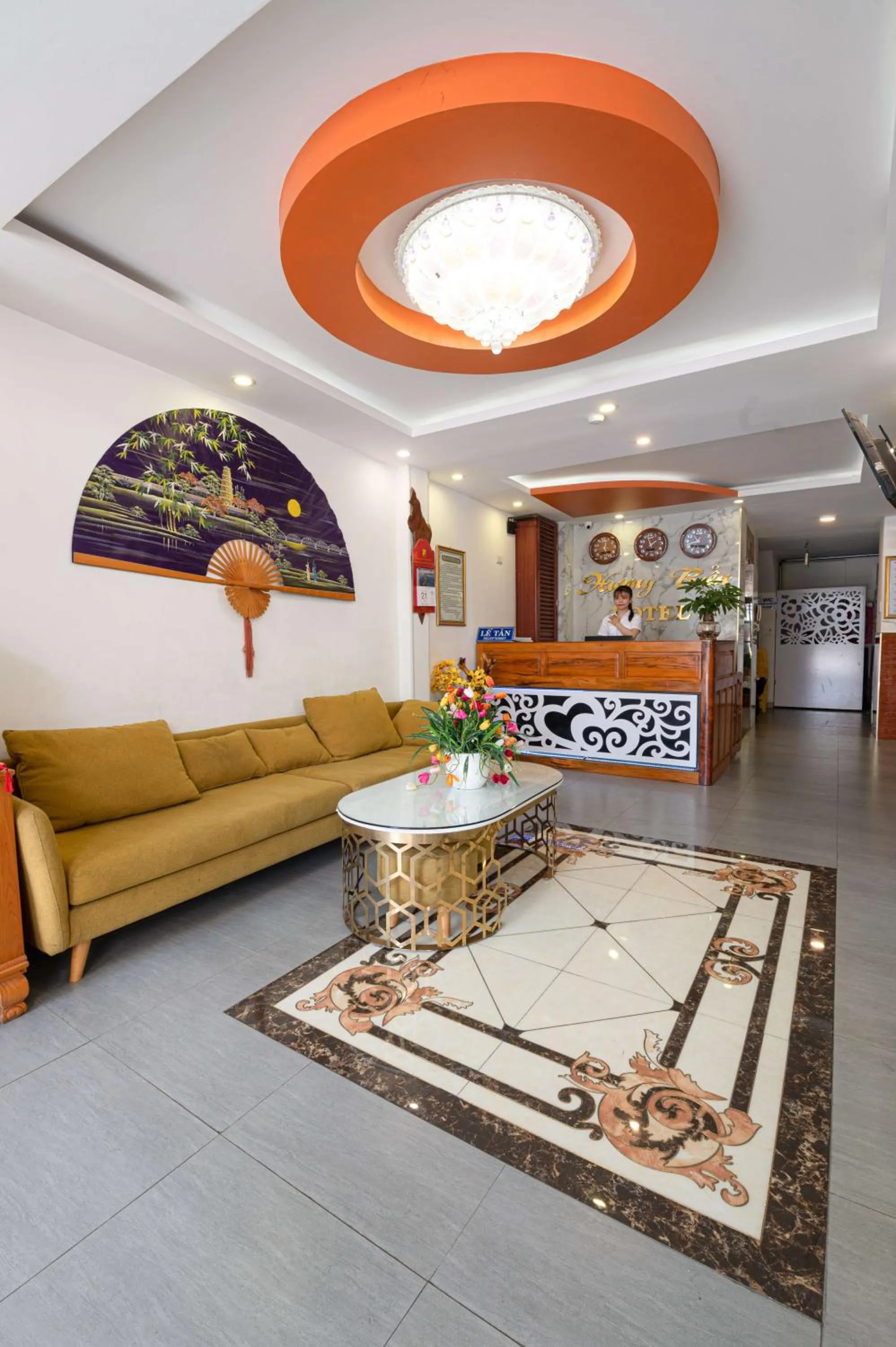 Lobby or reception in Hương Biển Hotel