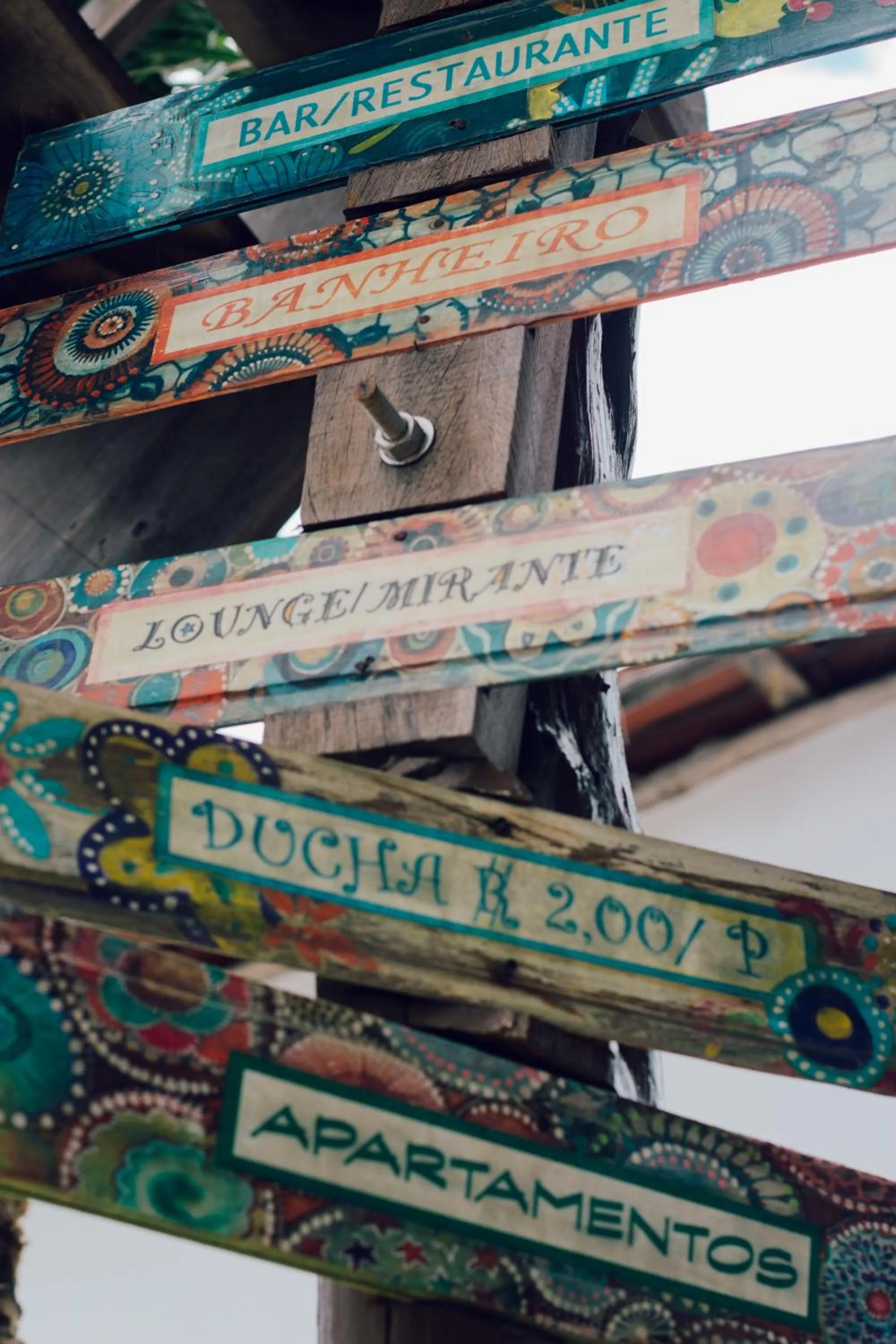 Decorative detail in Pousada Brésil Aventure