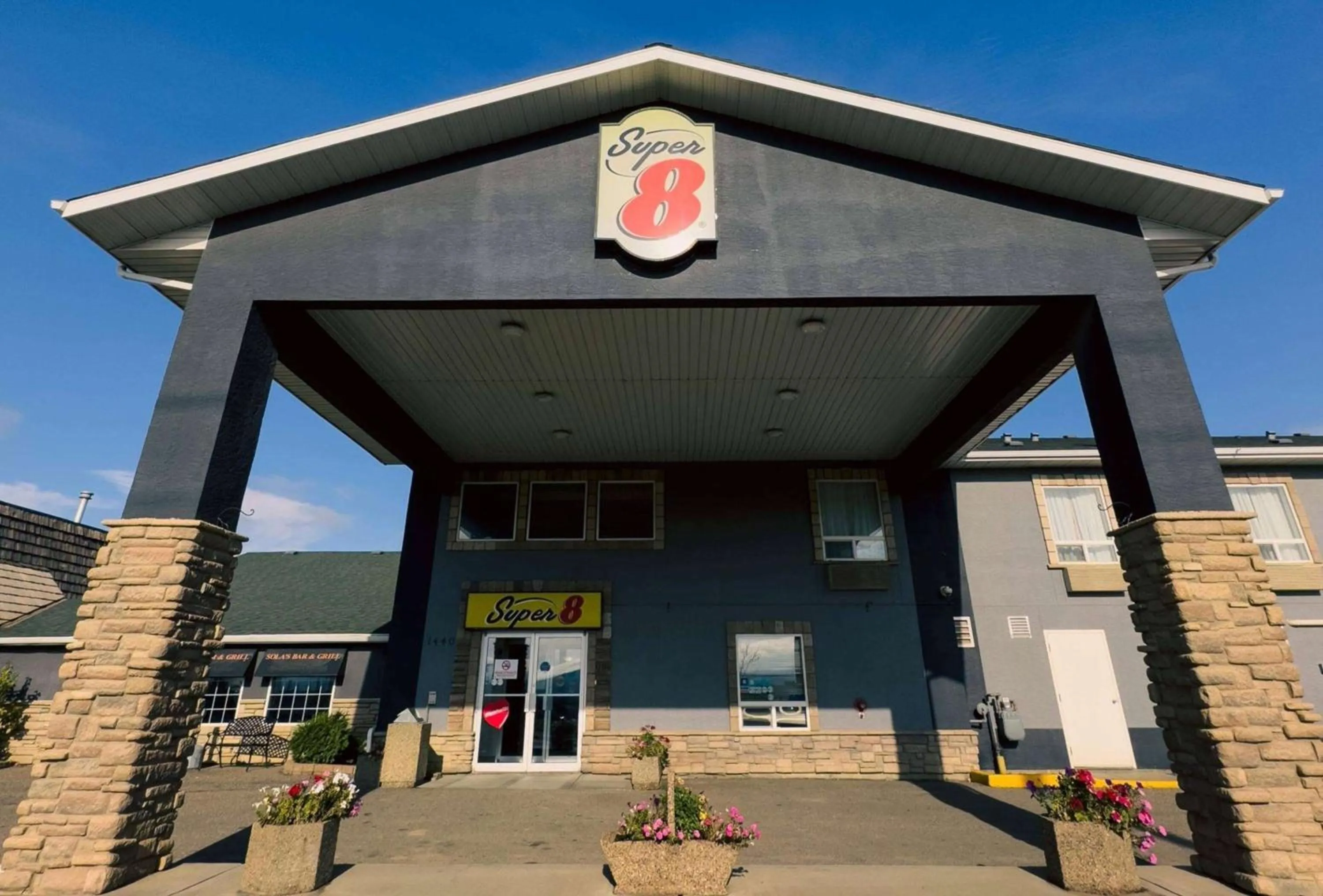 Property building in Super 8 by Wyndham Dawson Creek