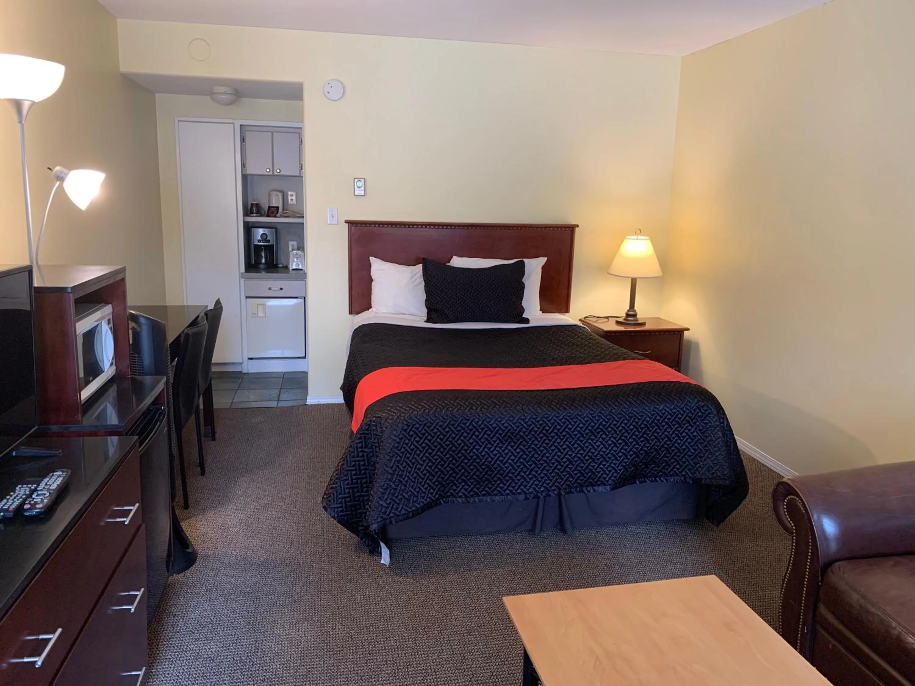 Bed in Motel Bavaria