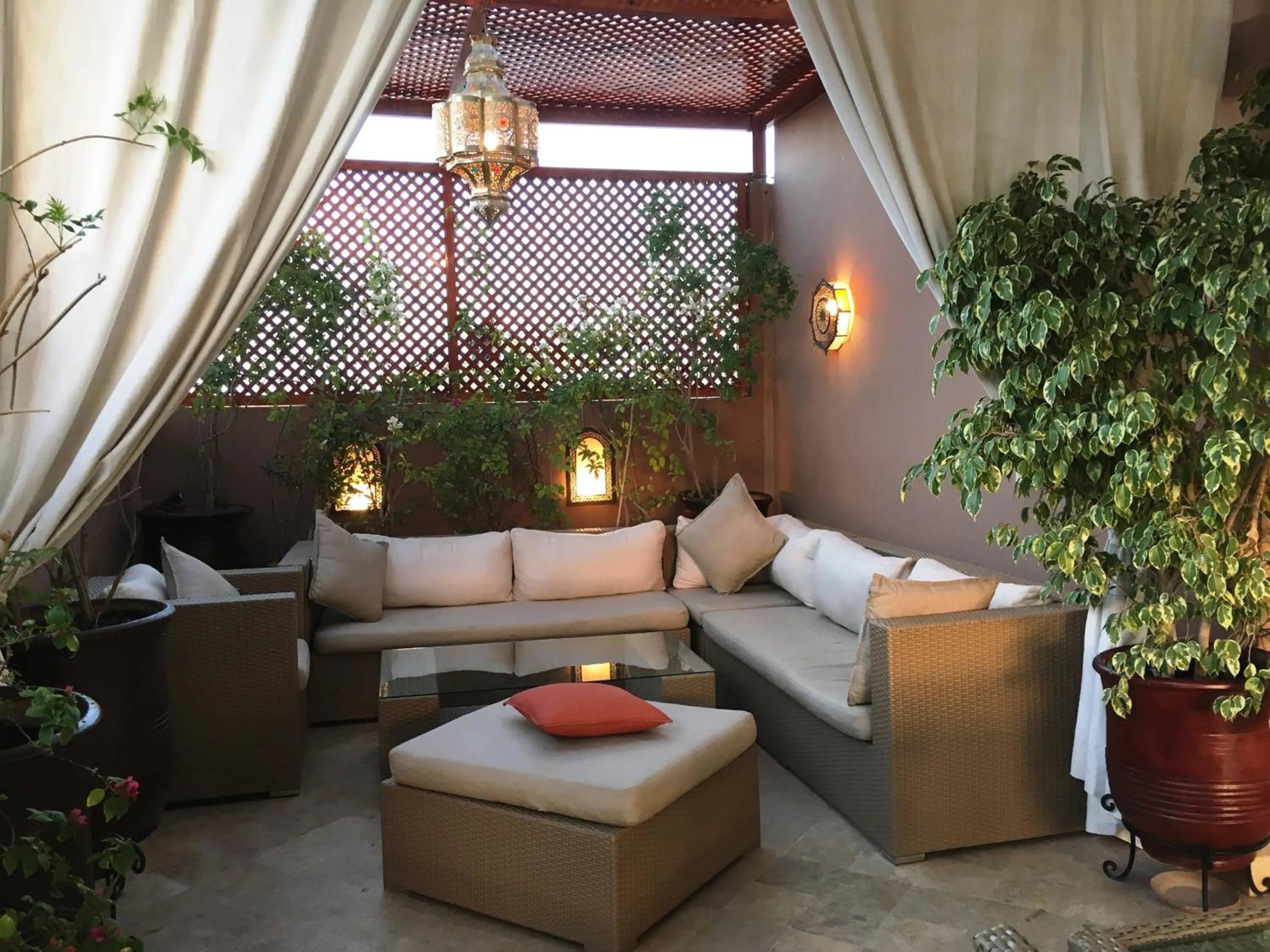 Balcony/Terrace in Riad Viva
