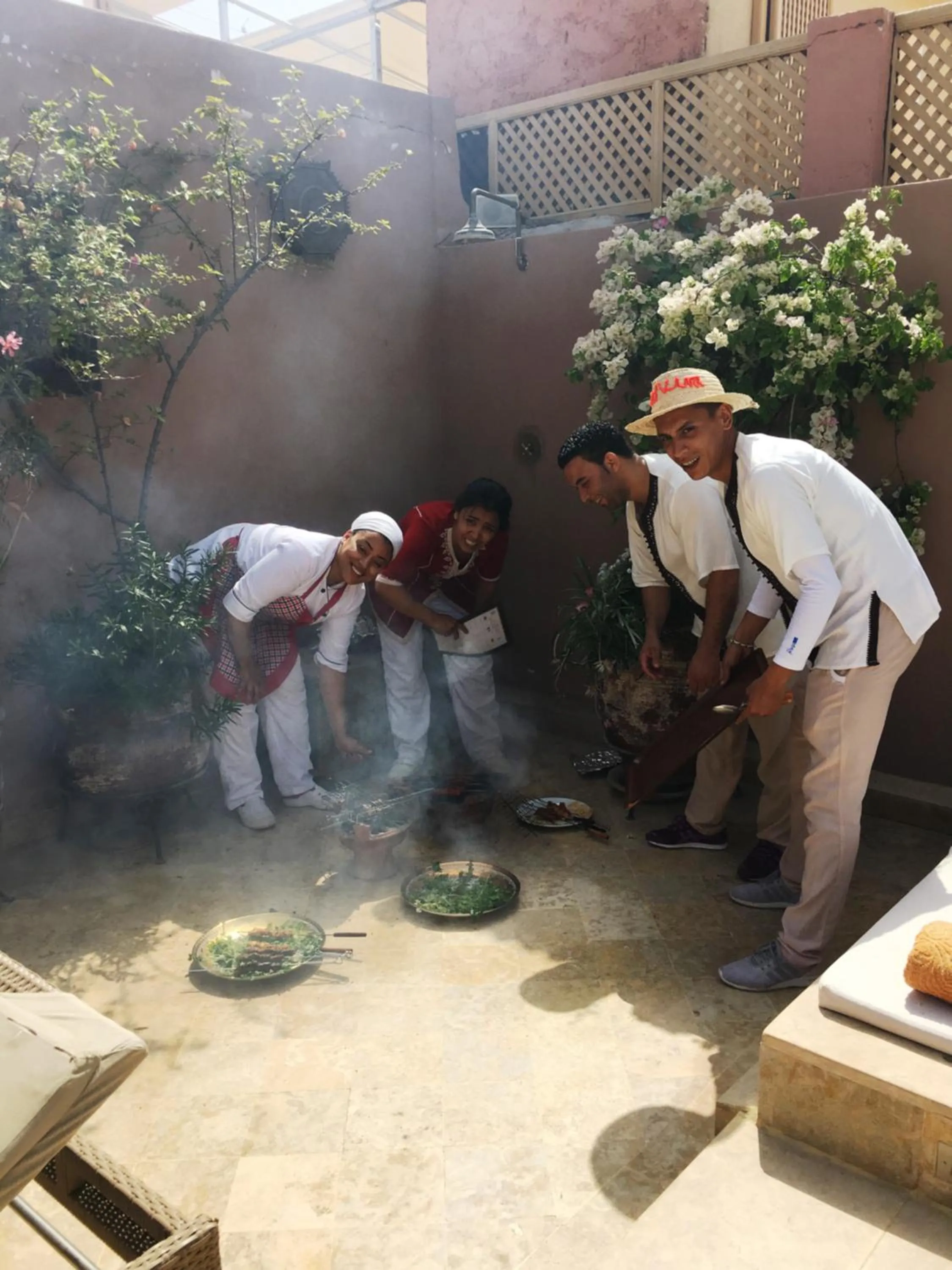 Balcony/Terrace in Riad Viva