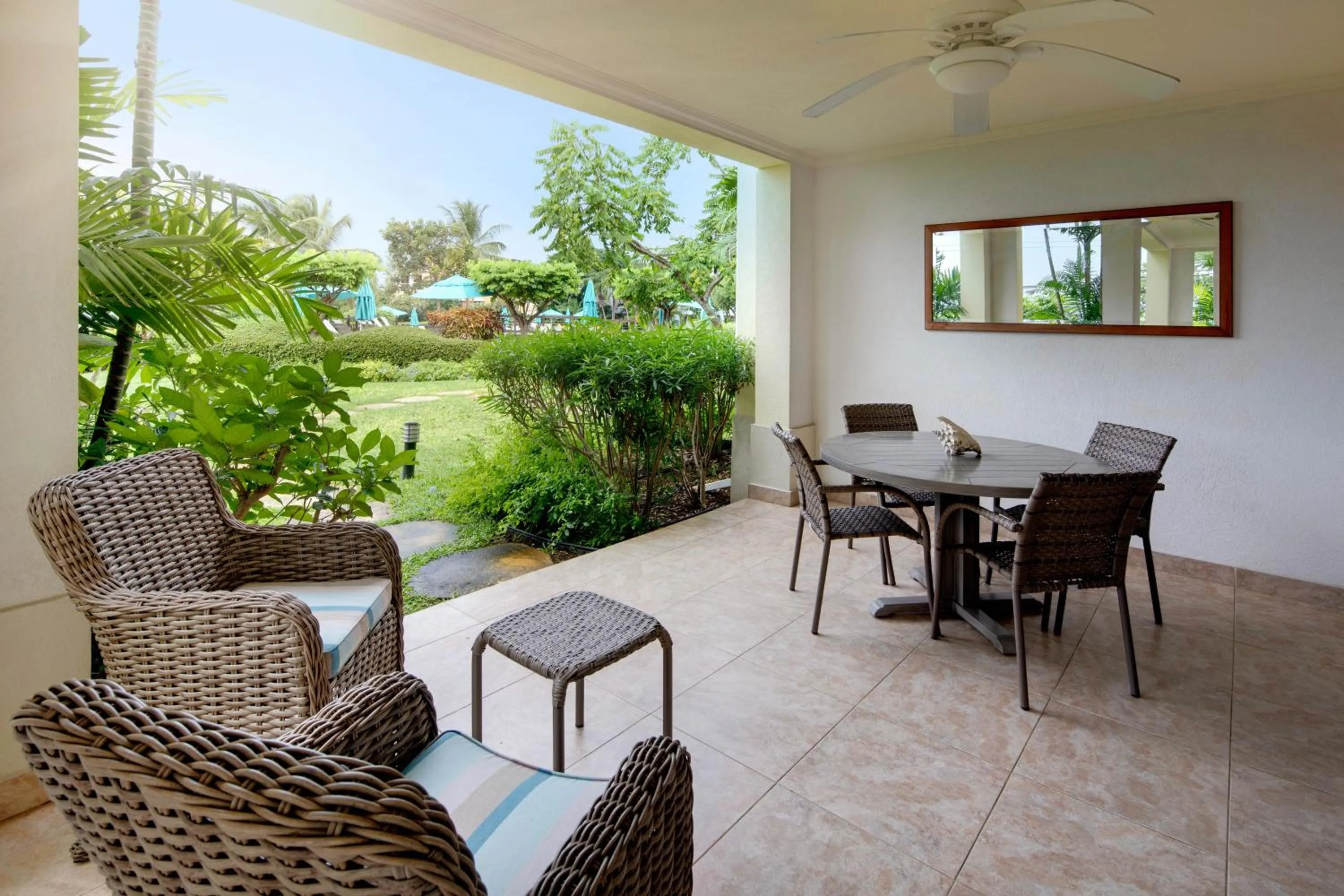Balcony/Terrace in Beach View Hotel