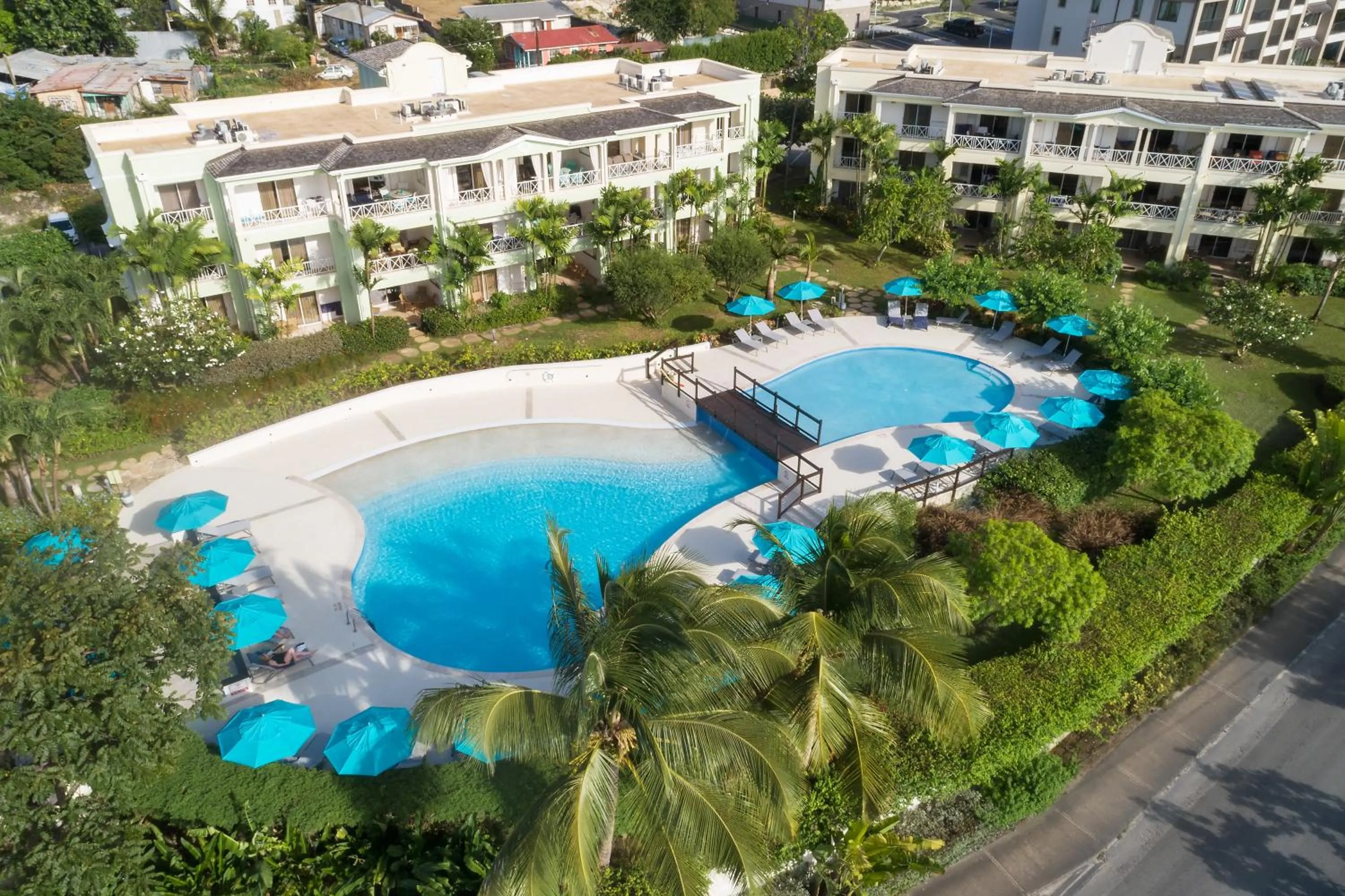 Bird's eye view in Beach View Hotel