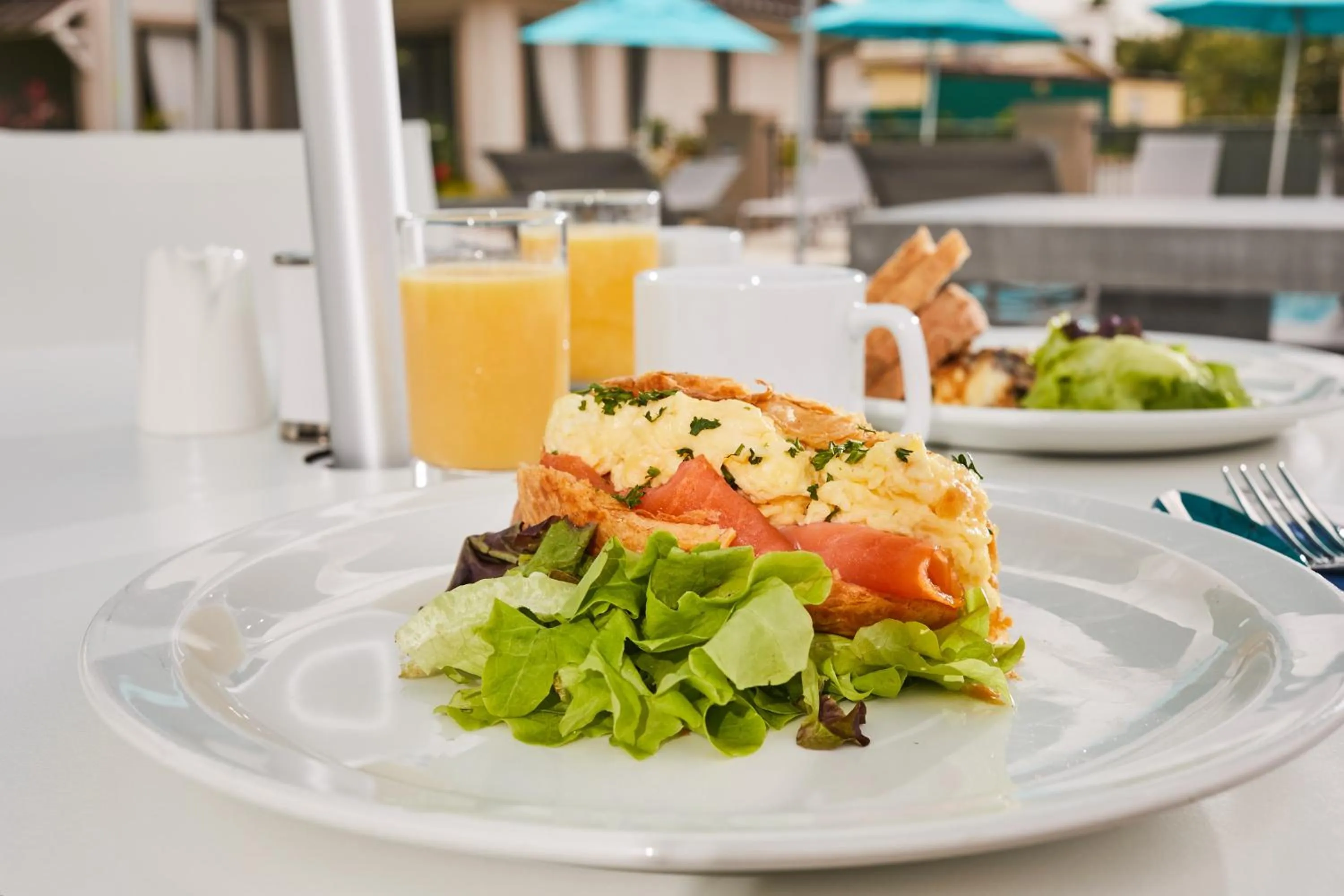 Food close-up in Beach View Hotel