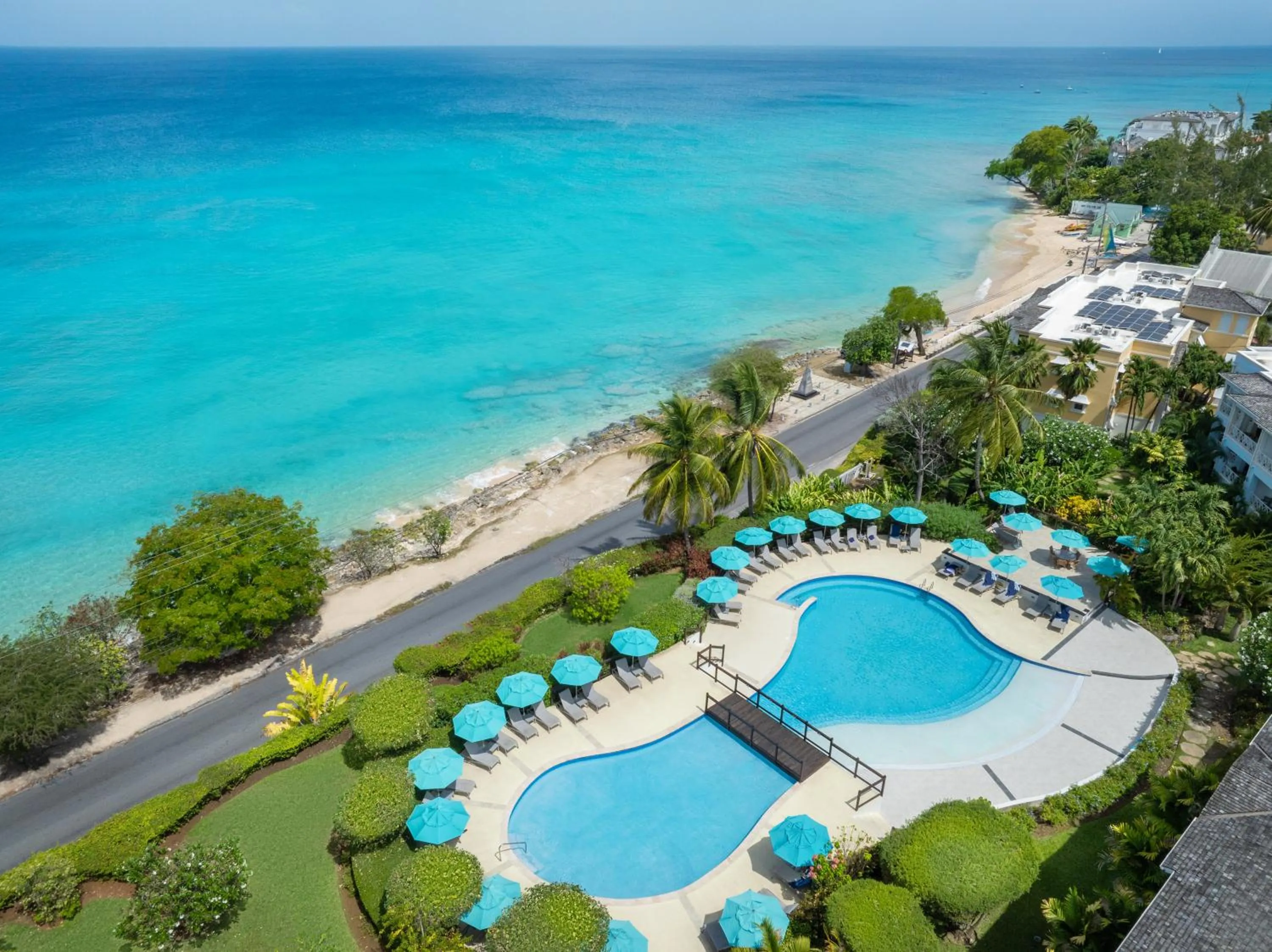 Swimming pool in Beach View Hotel