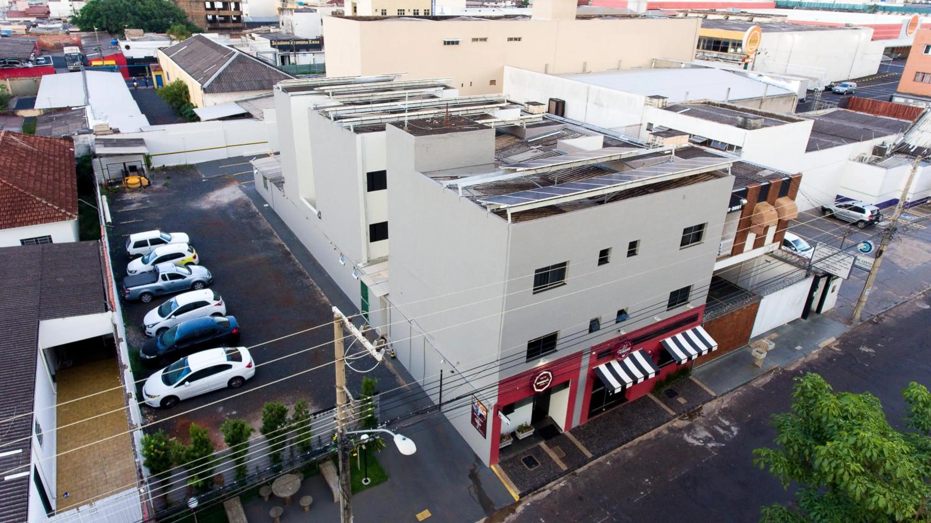 Bird's eye view in Hotel Maraja