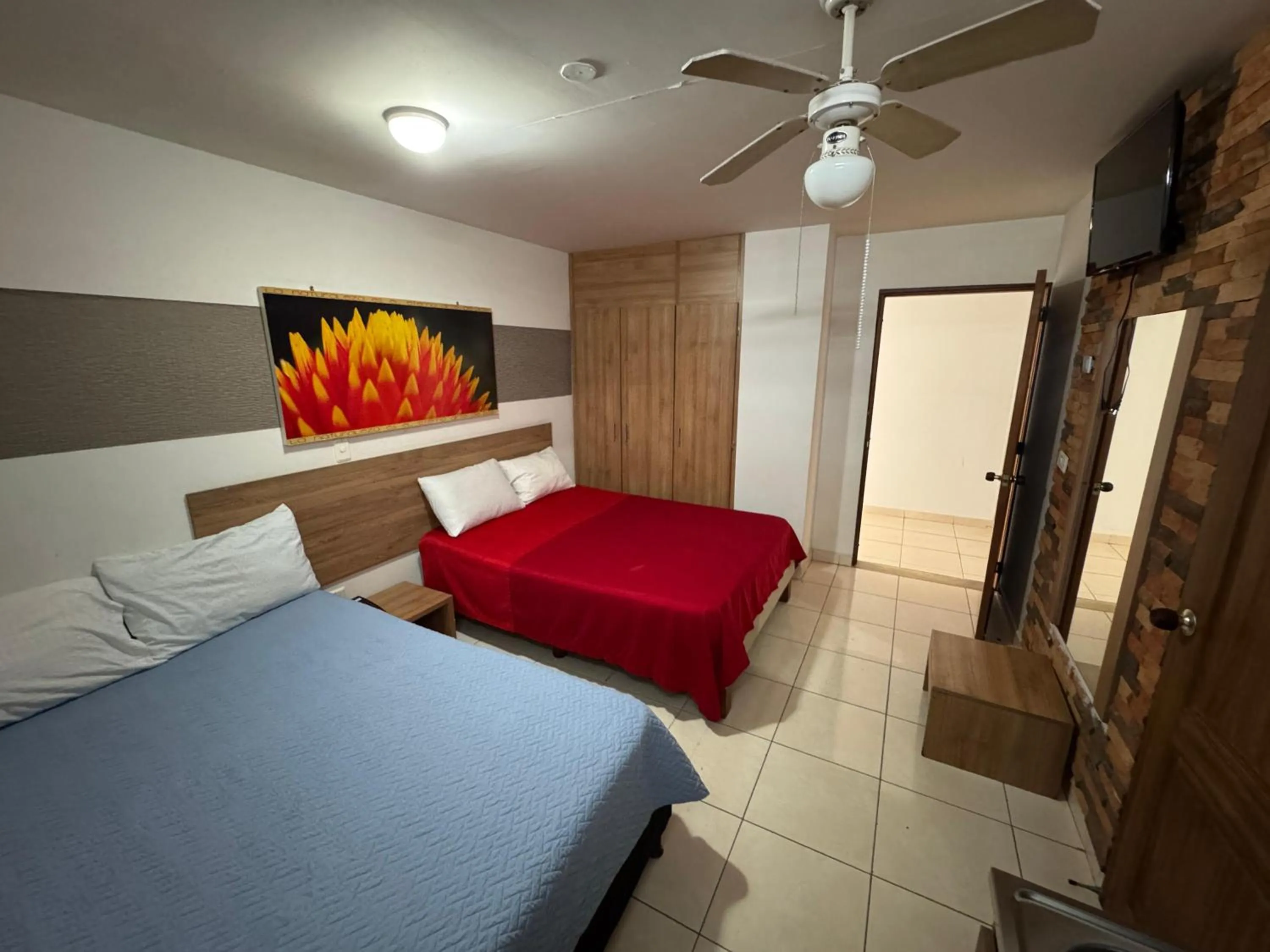 Bed in Hotel Condina Pereira