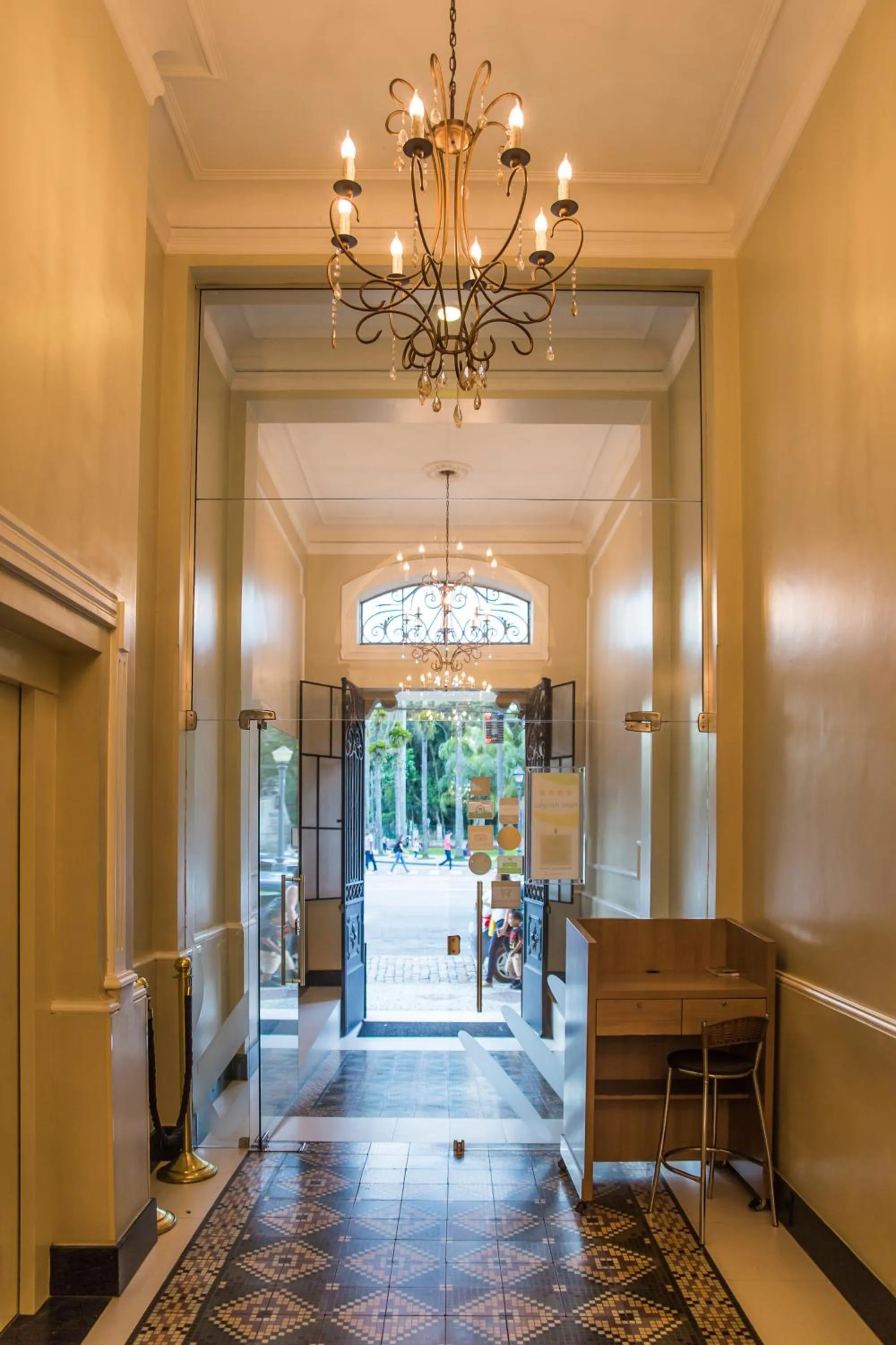 Lobby or reception in Grande Hotel Petrópolis