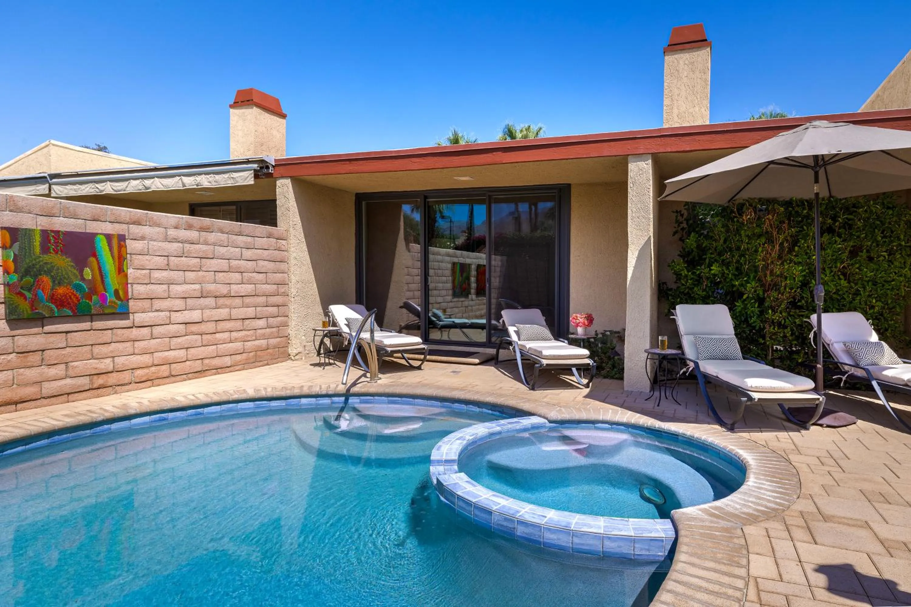 Patio in Sundance Villas by Private Villa Management