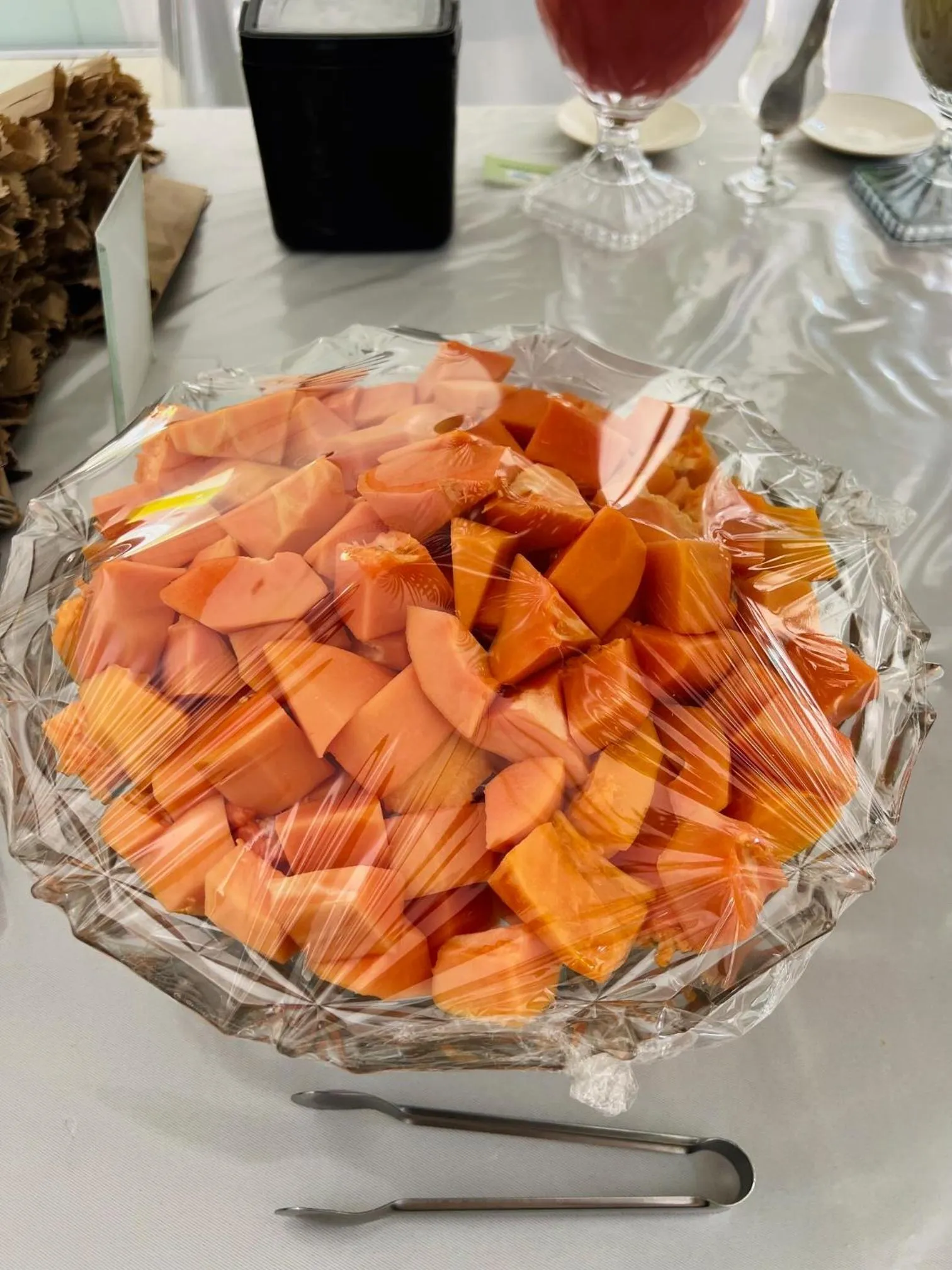 Breakfast in Pousada o Caribe de Maragogi