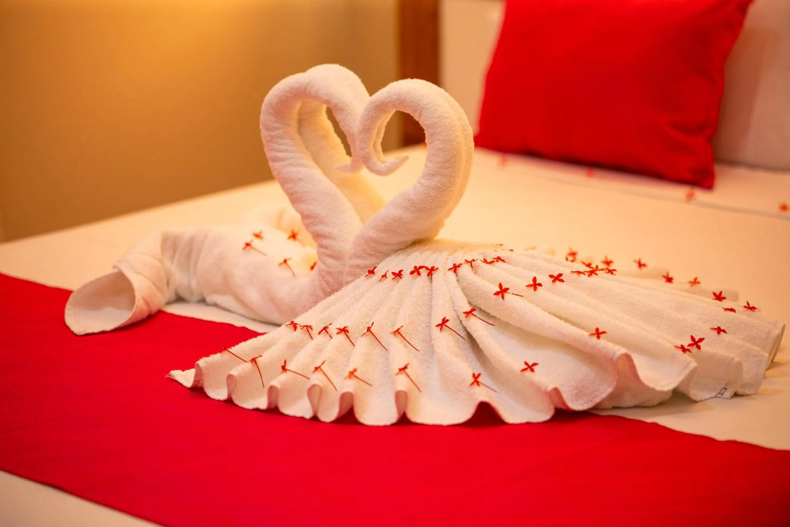 Bed in Pousada o Caribe de Maragogi