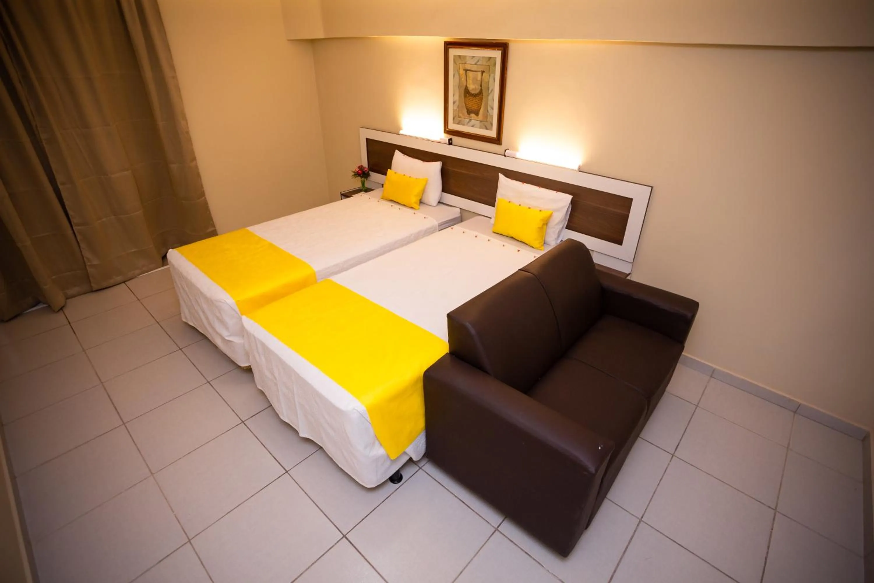 Photo of the whole room, Bed in Pousada o Caribe de Maragogi