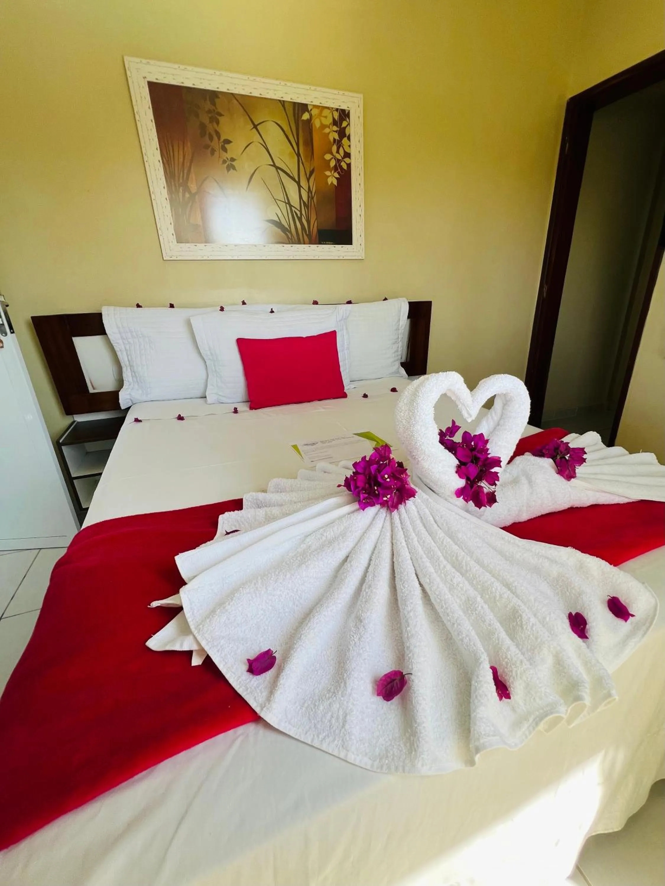 Decorative detail, Bed in Pousada o Caribe de Maragogi