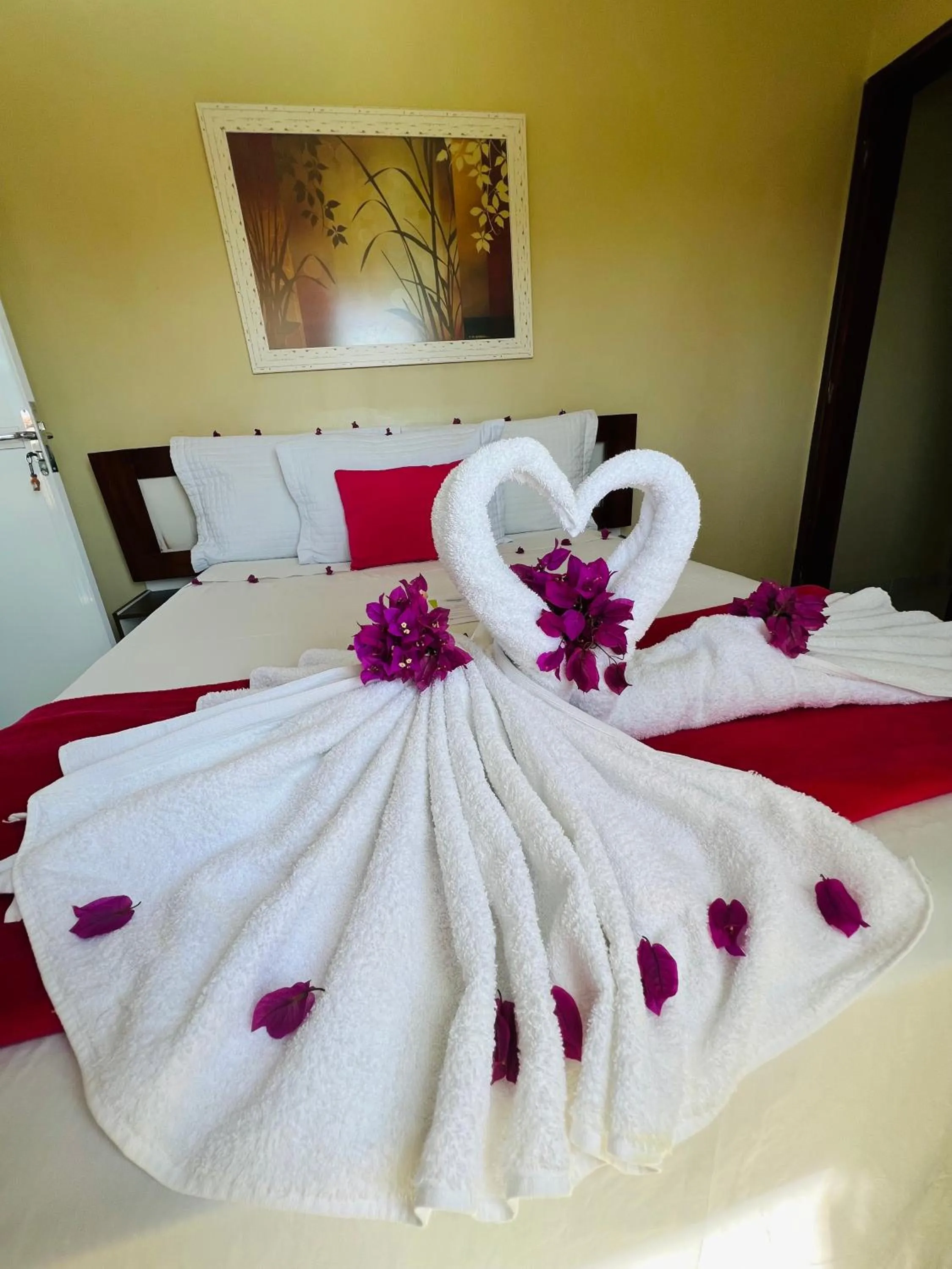 Decorative detail, Bed in Pousada o Caribe de Maragogi