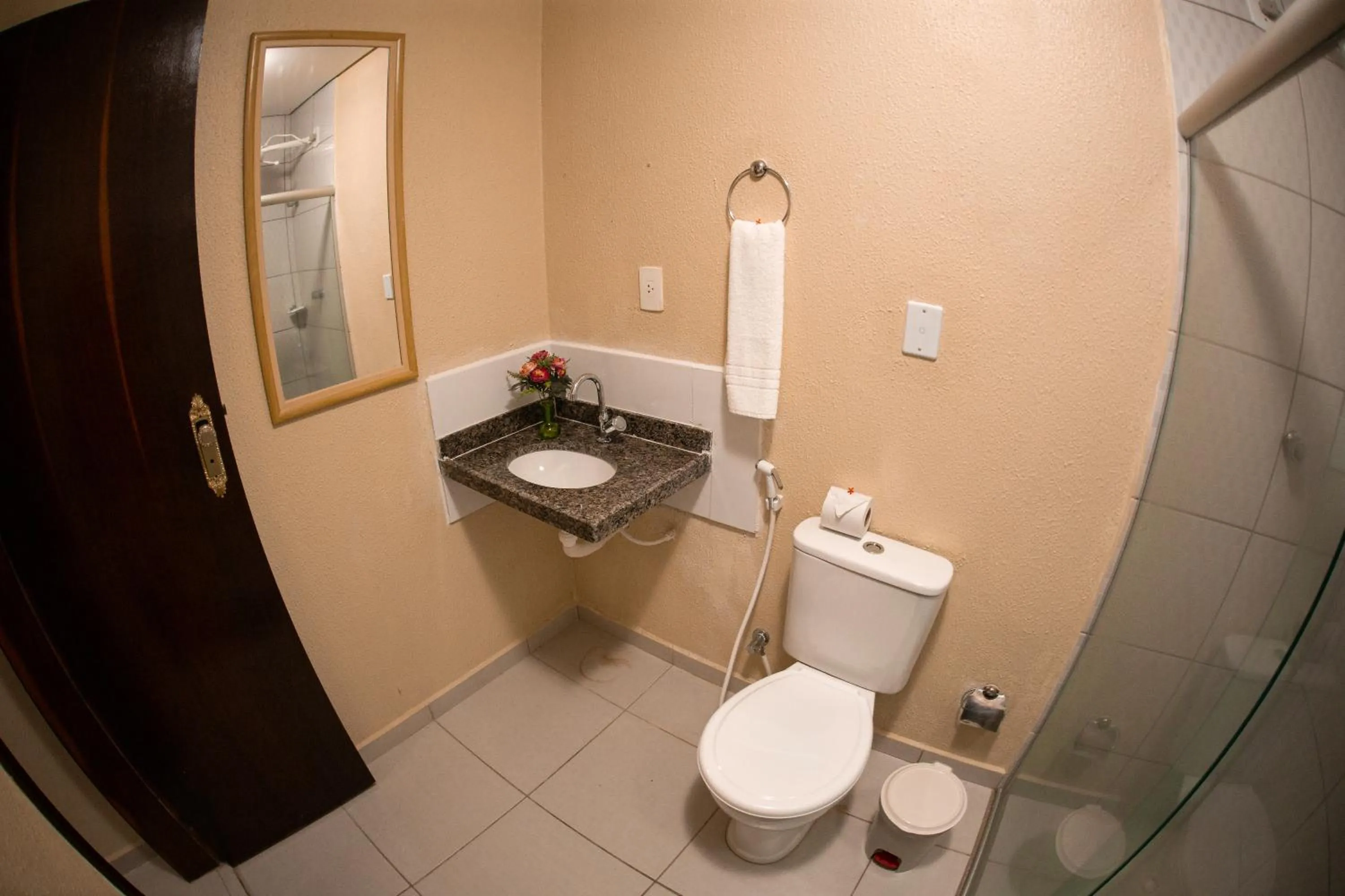 Bathroom in Pousada o Caribe de Maragogi