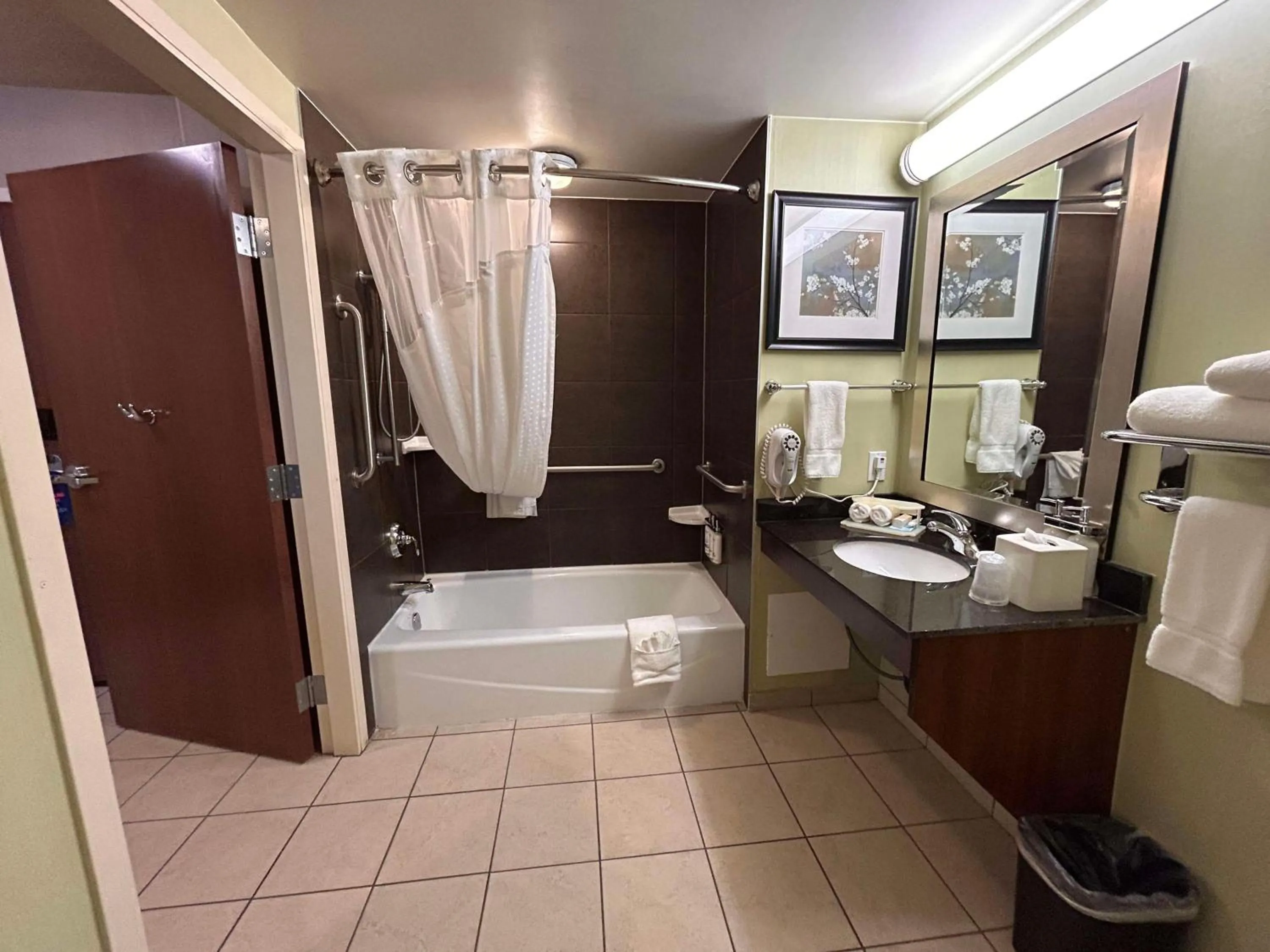 Bathroom in Holiday Inn Express and Suites Dawson Creek, an IHG Hotel