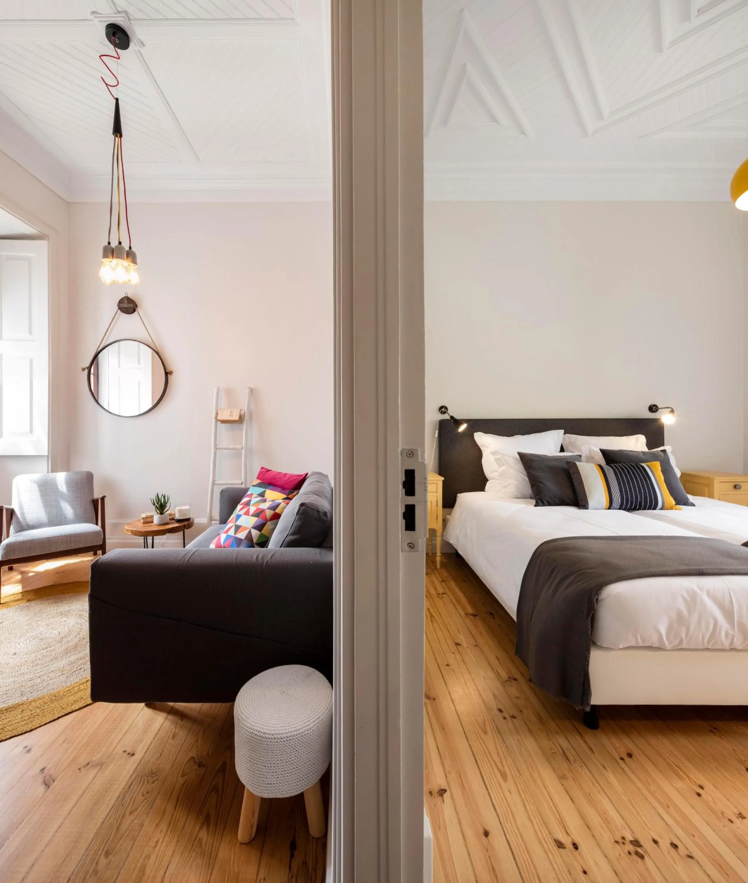 Bed in Penedo da Saudade Suites & Hostel