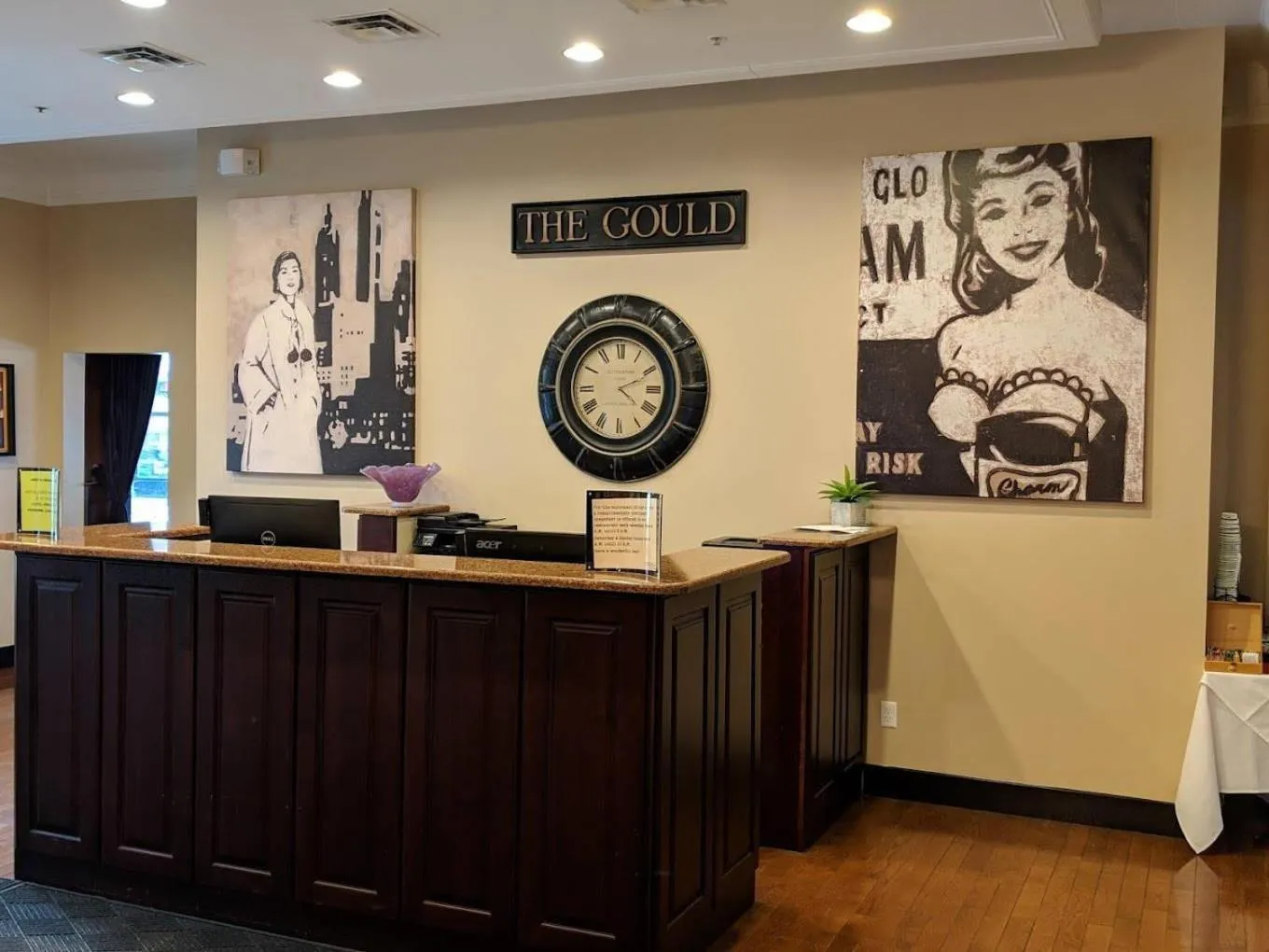 Lobby or reception in The Historic Gould Hotel Seneca Falls, an Ascend Collection Hotel