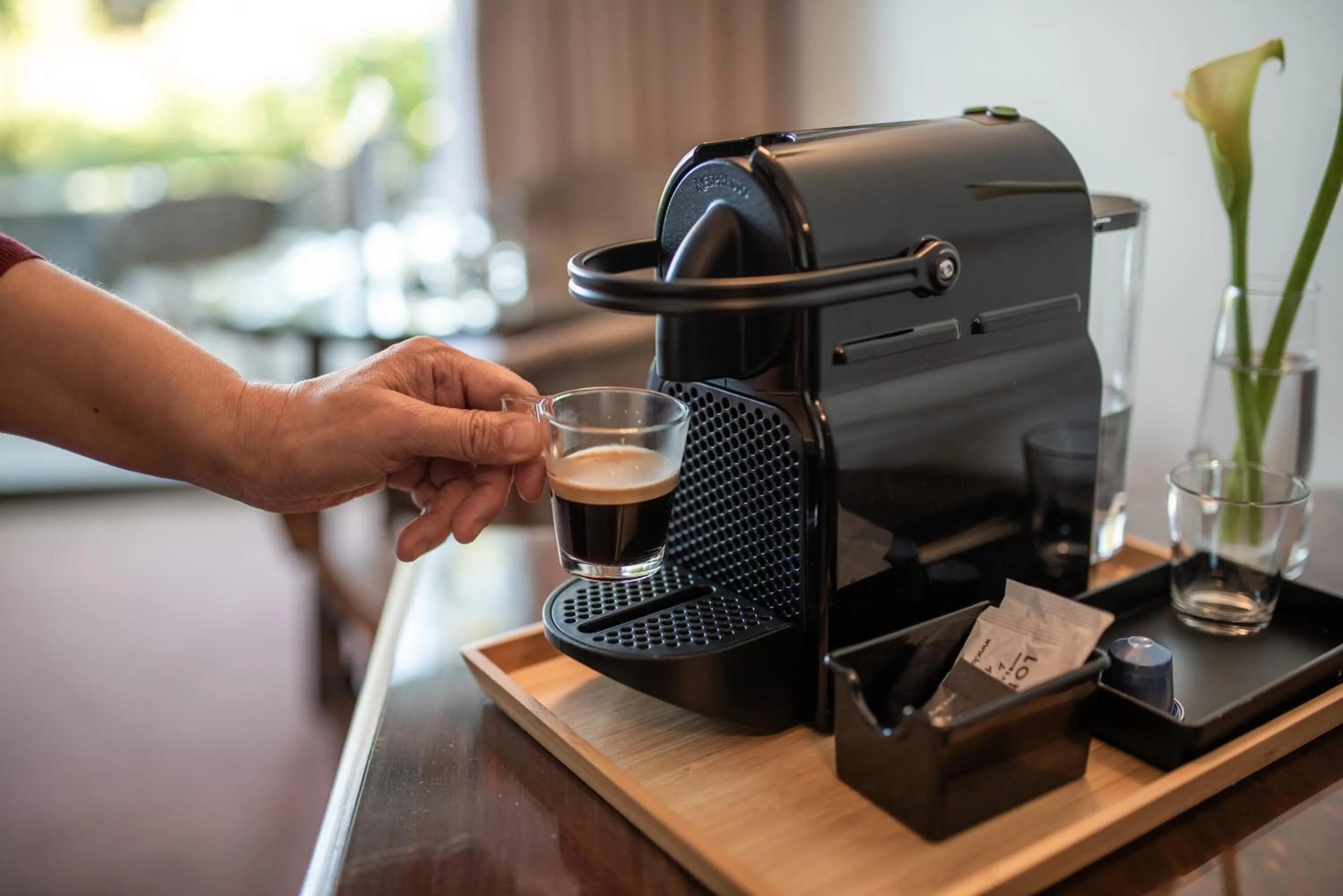 Coffee/tea facilities in Hotel Puerta del Sur