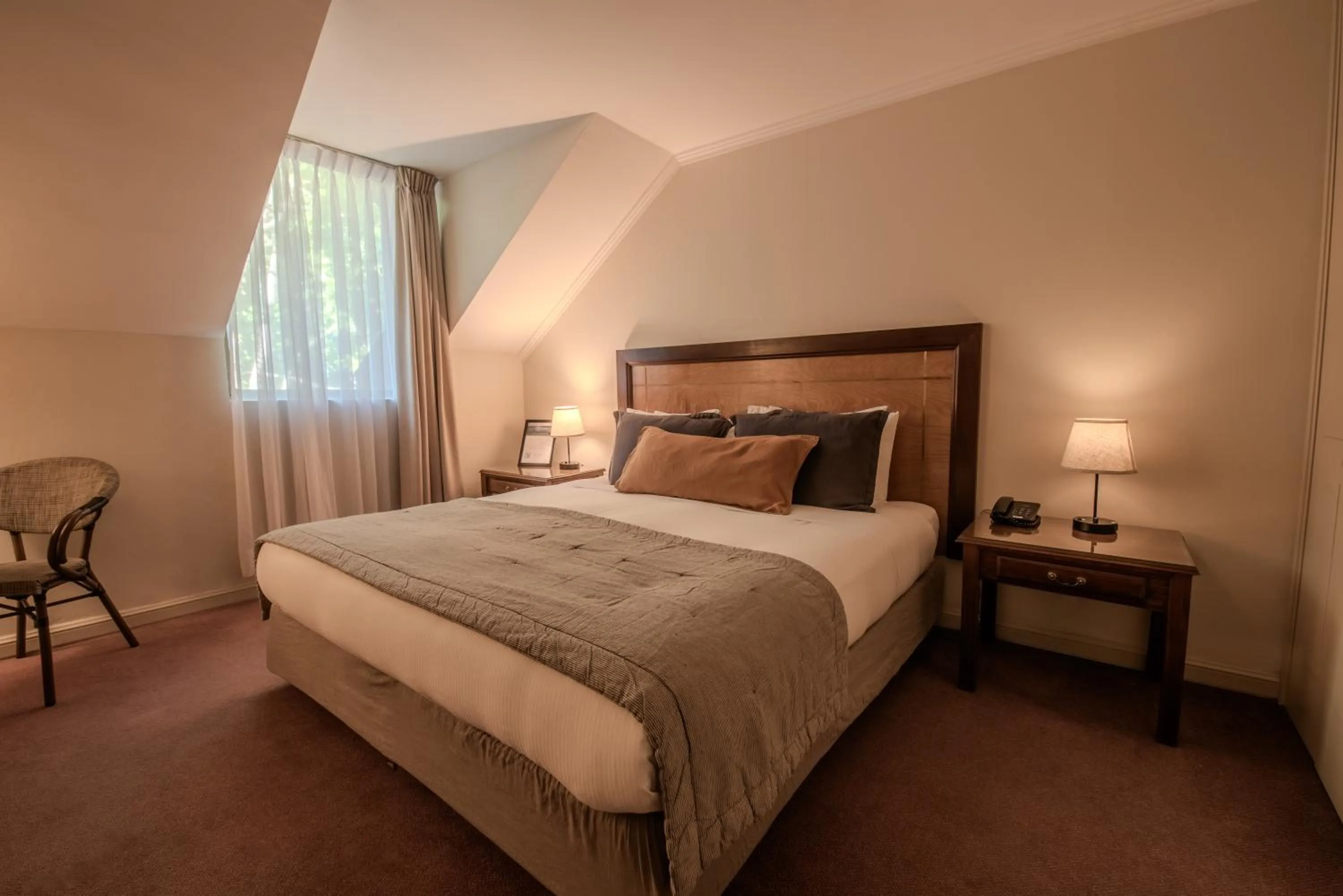 Bed in Hotel Puerta del Sur