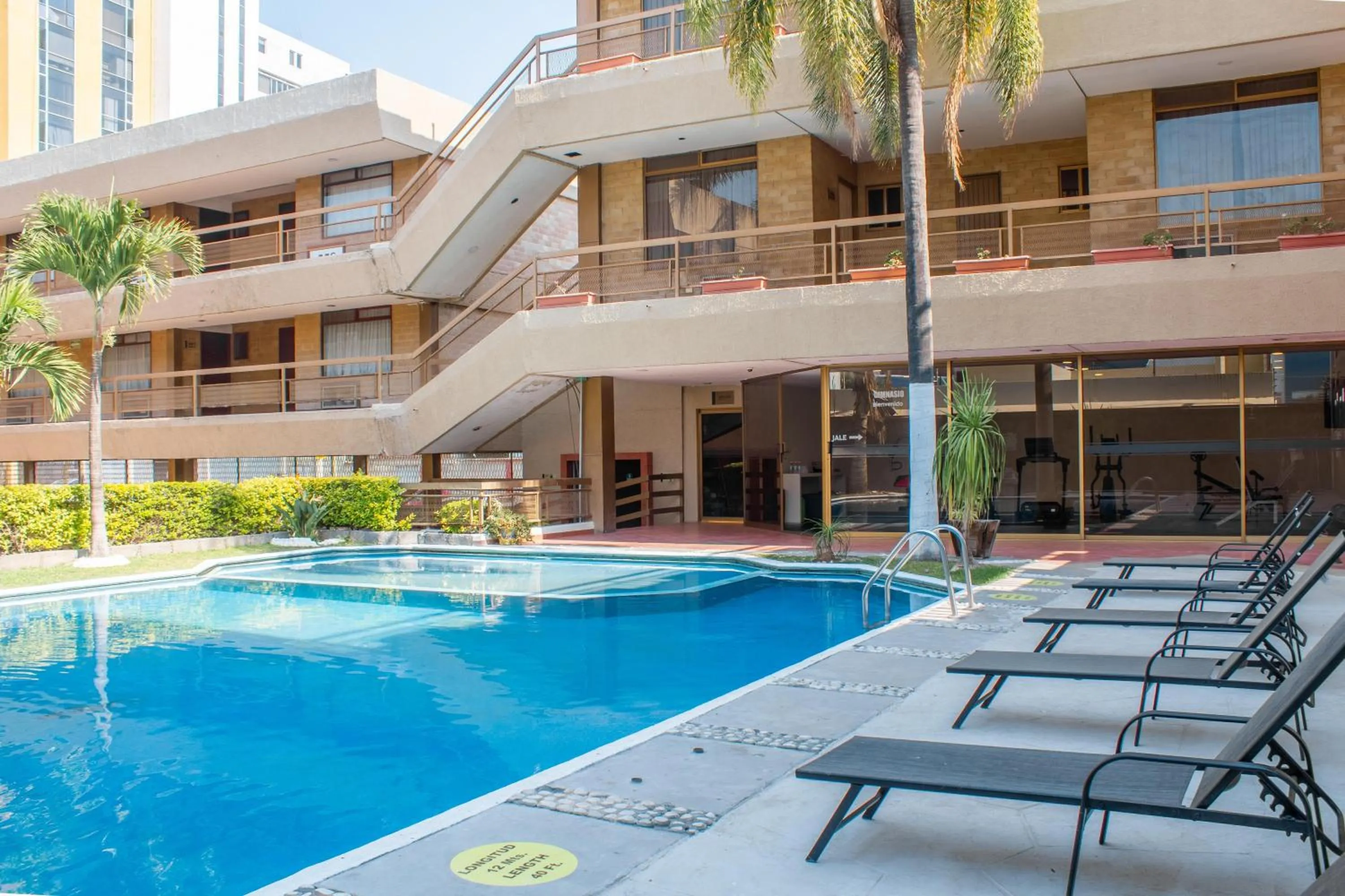 Pool view in Best Western PLUS Plaza Florida & Tower