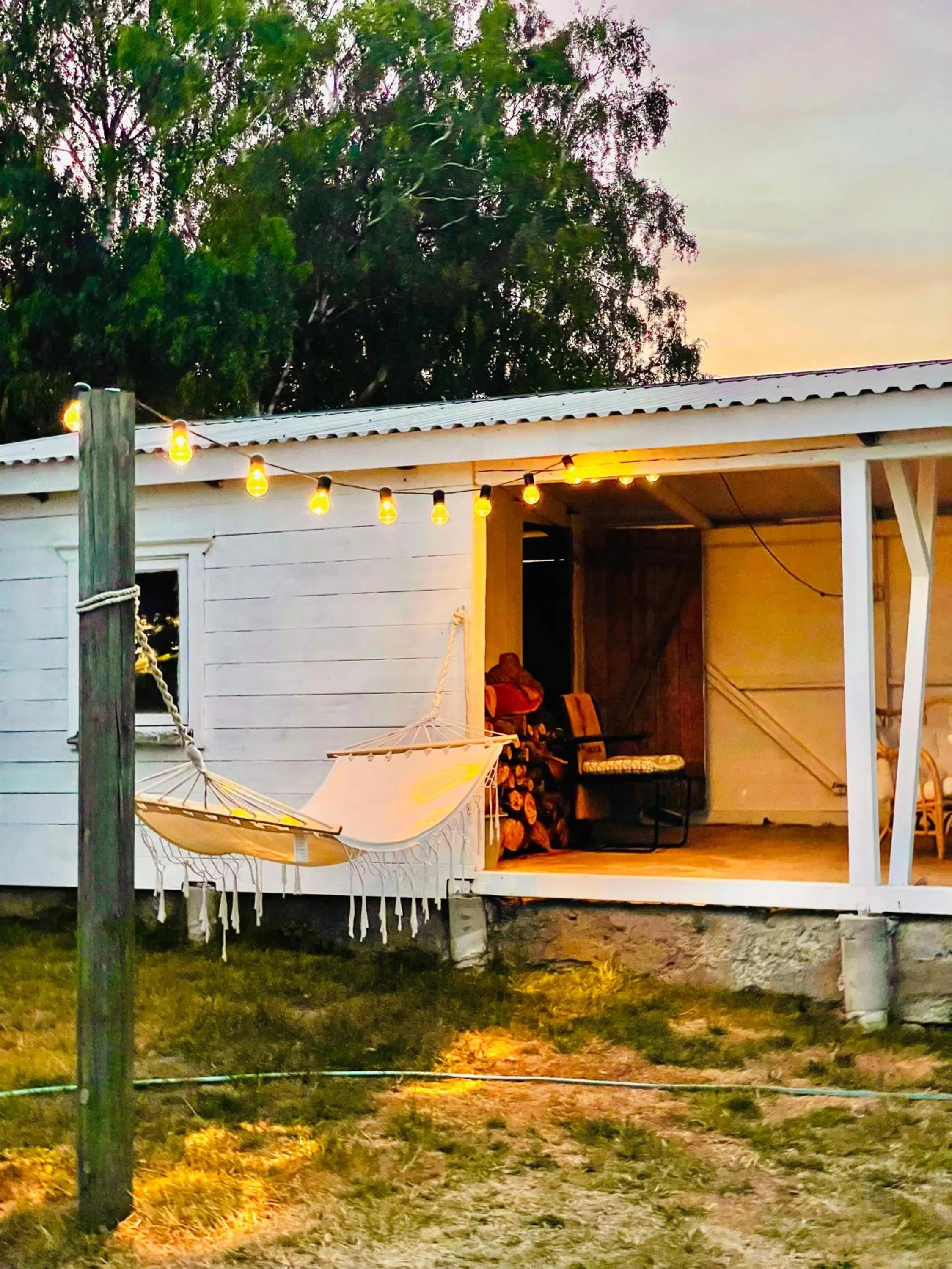 Seating area in Gårdshotellet