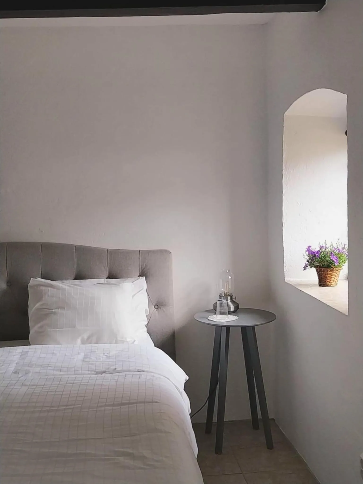 Bed in Gårdshotellet