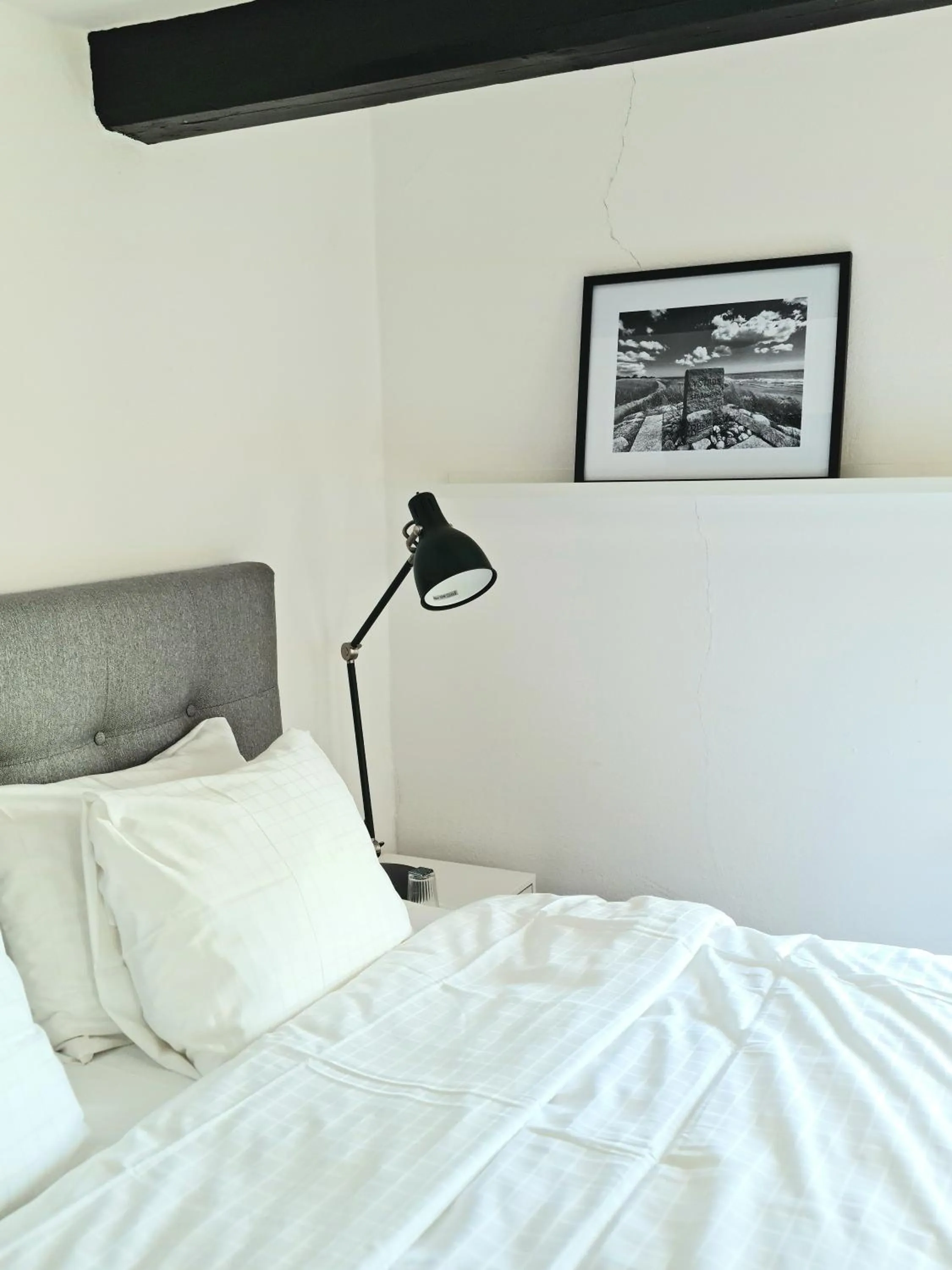 Bed in Gårdshotellet