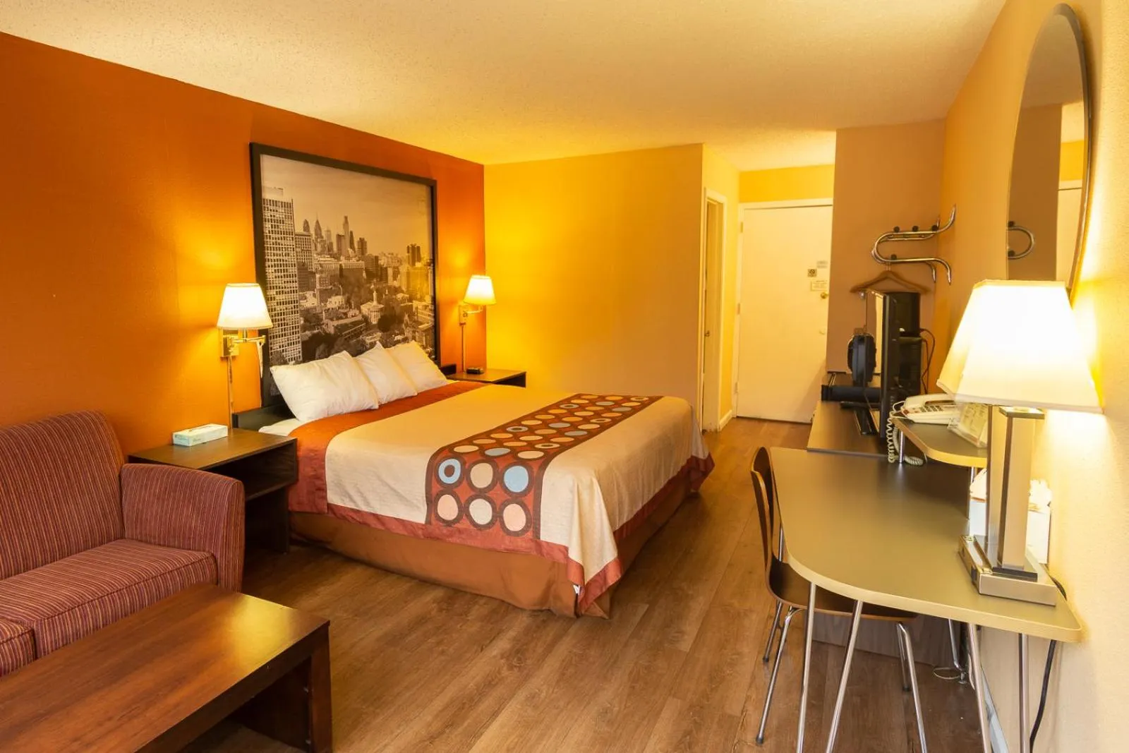 TV and multimedia, Bed in Super 8 by Wyndham Carlisle North