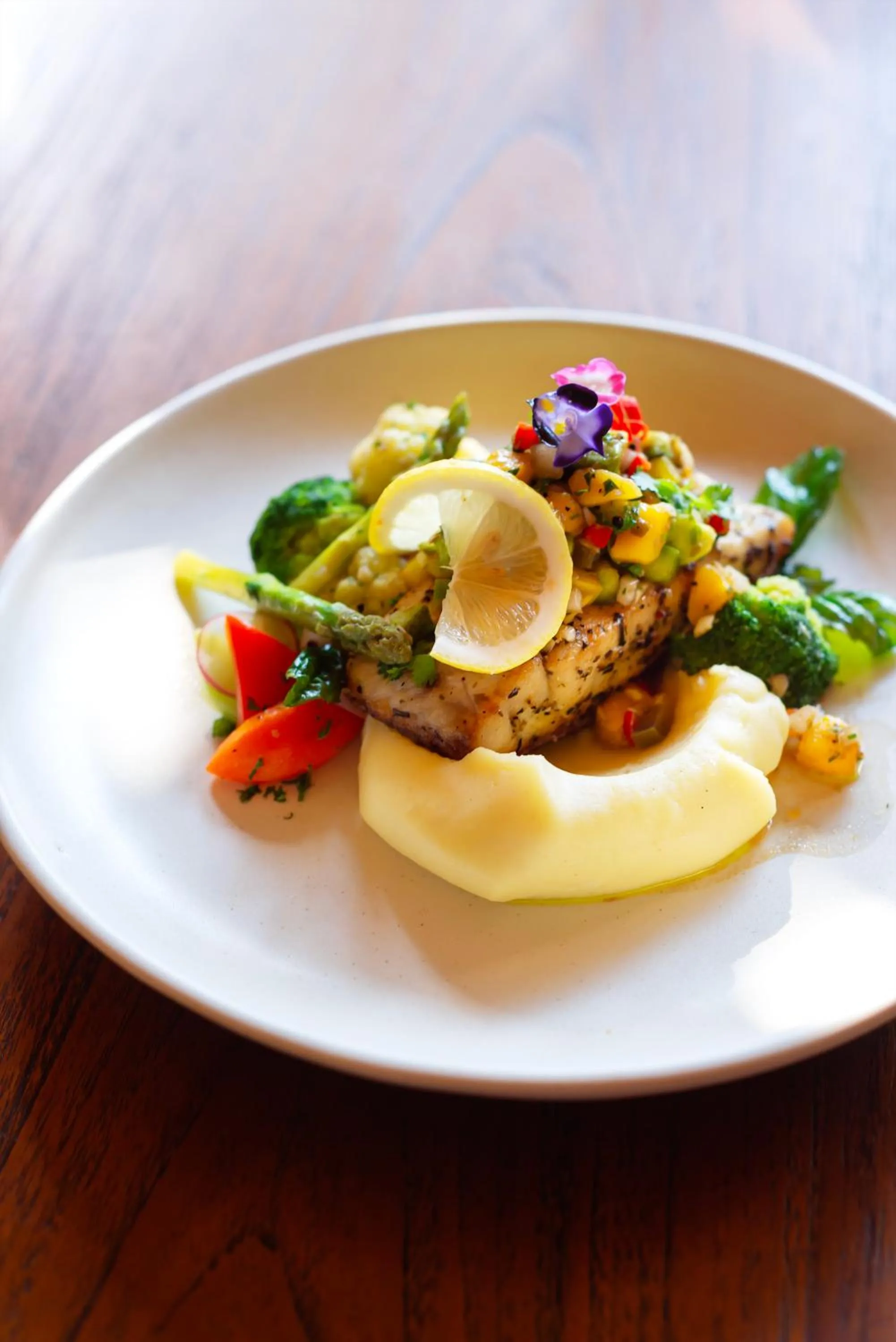 Food in Adepa Resort