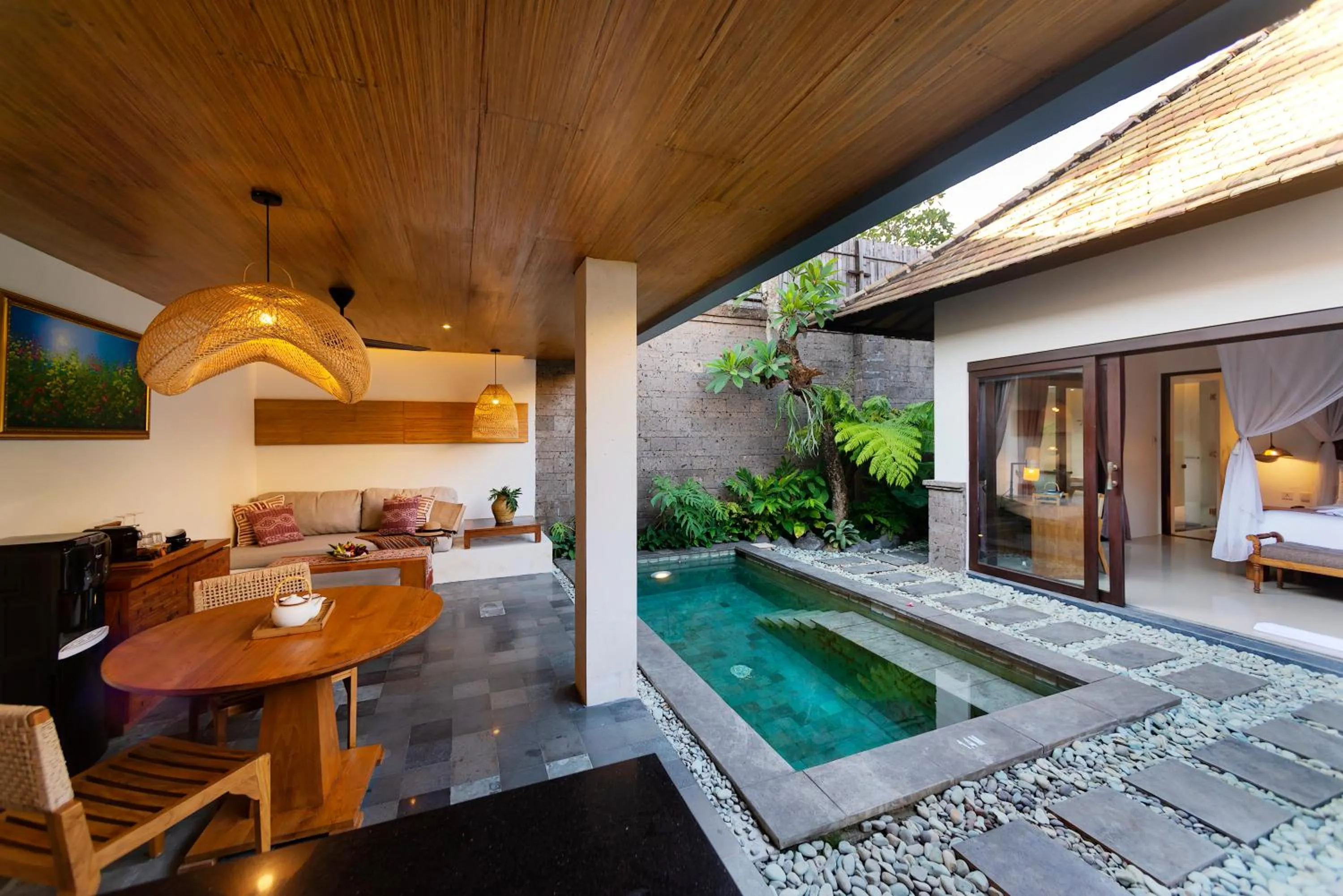 Living room in Adepa Resort