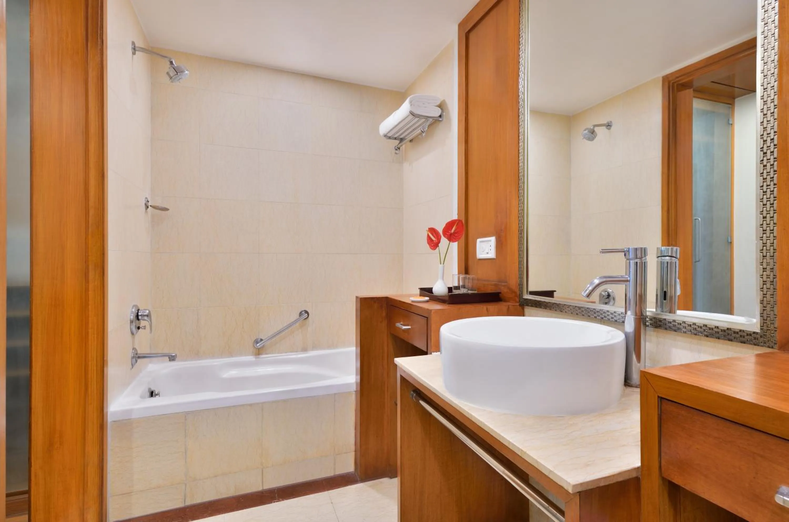 Bathroom in Ramada By Wyndham Jaipur