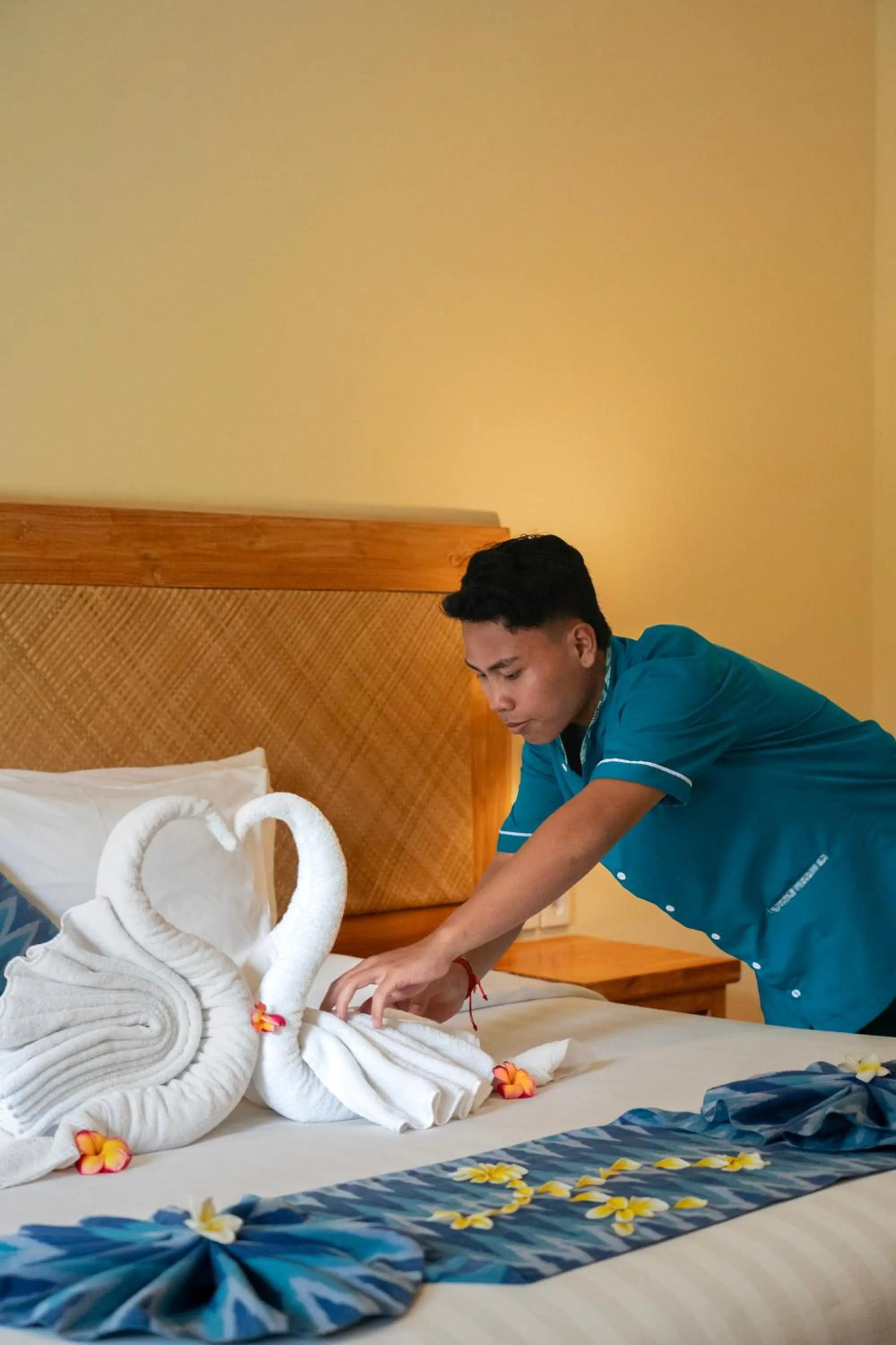 Staff, Bed in Ashyana Candidasa Beach Resort