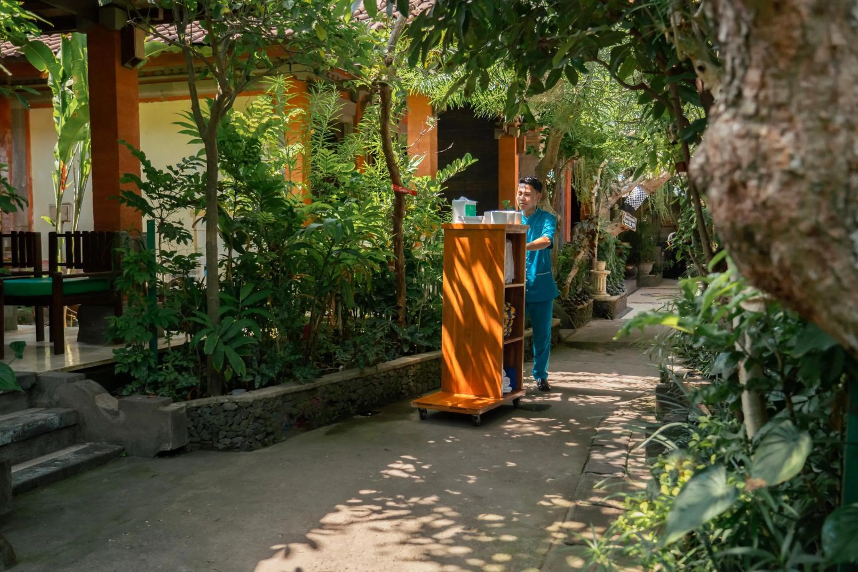 Garden view in Ashyana Candidasa Beach Resort