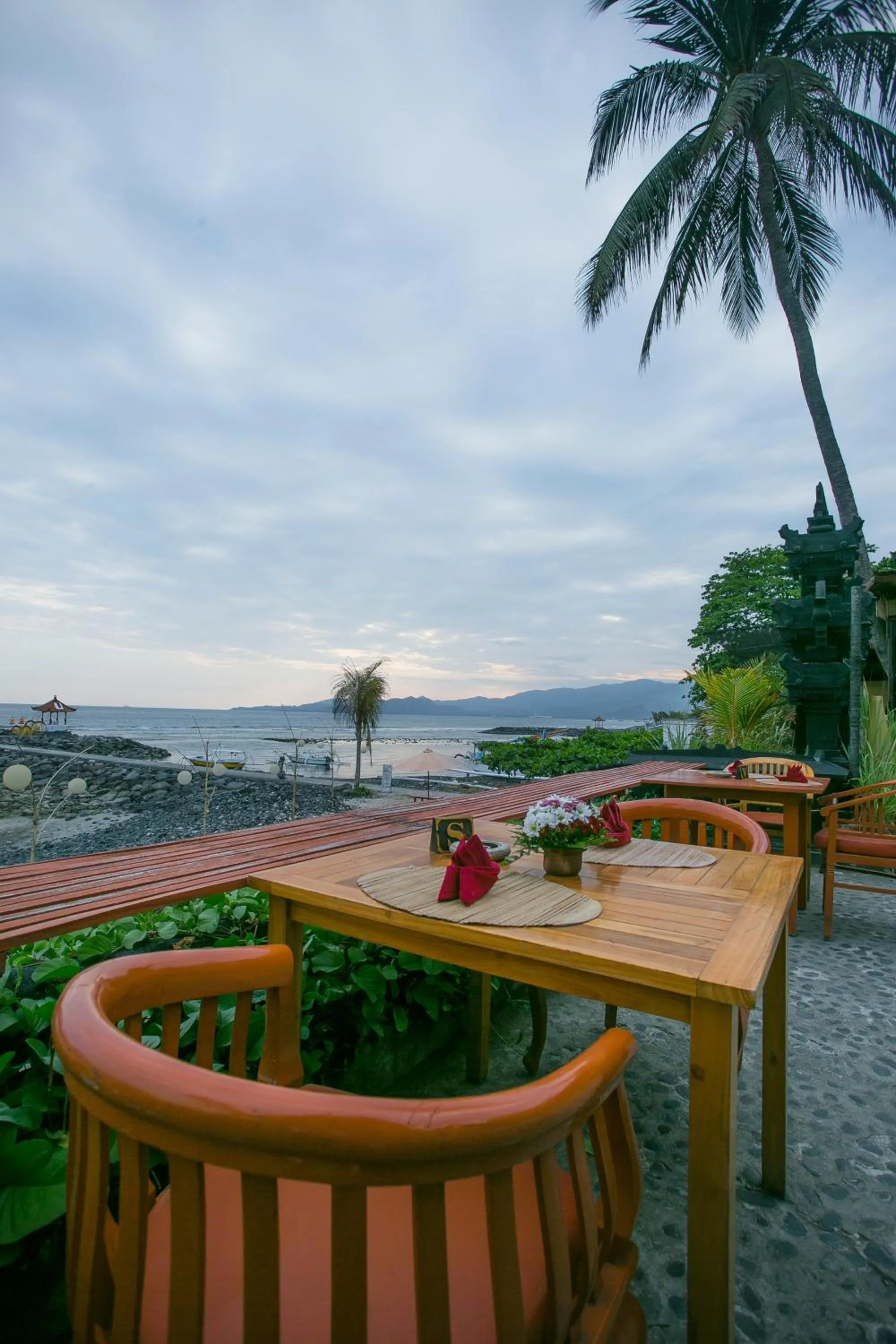 Balcony/Terrace in Ashyana Candidasa Beach Resort