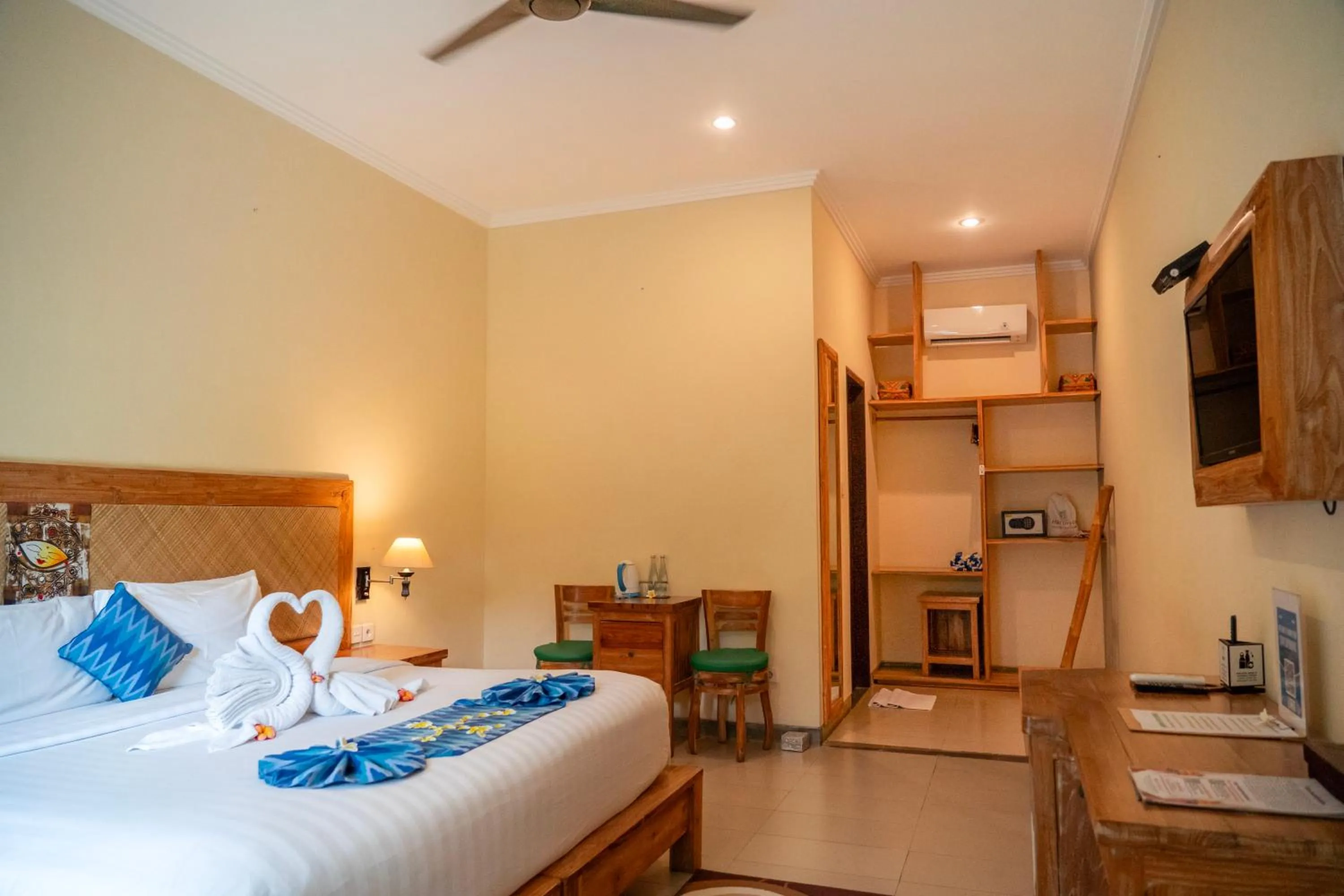 Property building, Bed in Ashyana Candidasa Beach Resort
