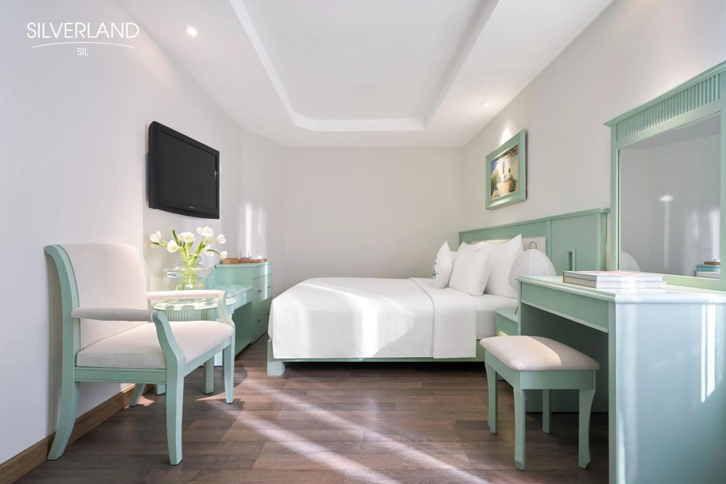 Bed in Silverland Sil Hotel