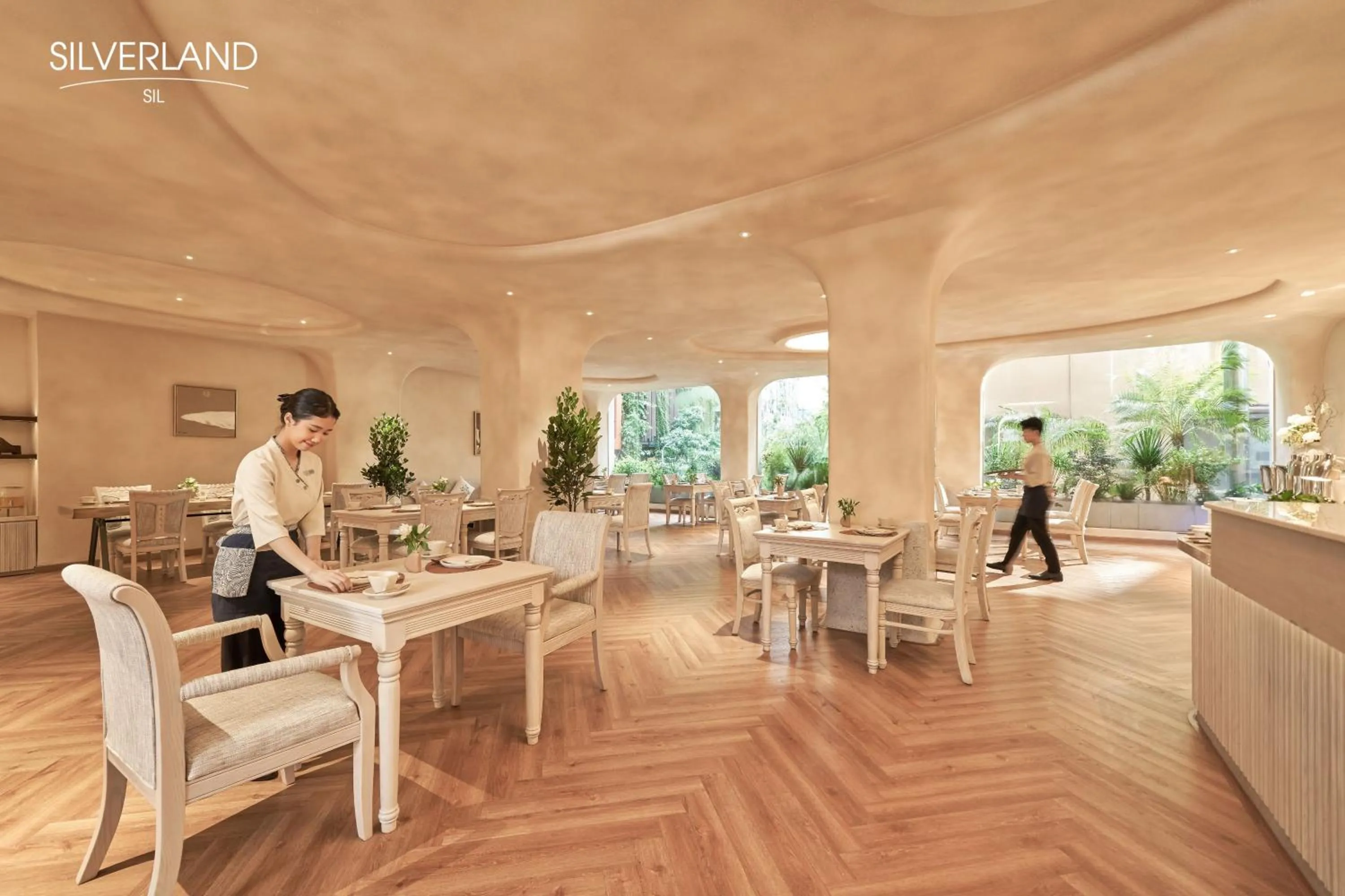 Restaurant/places to eat in Silverland Sil Hotel